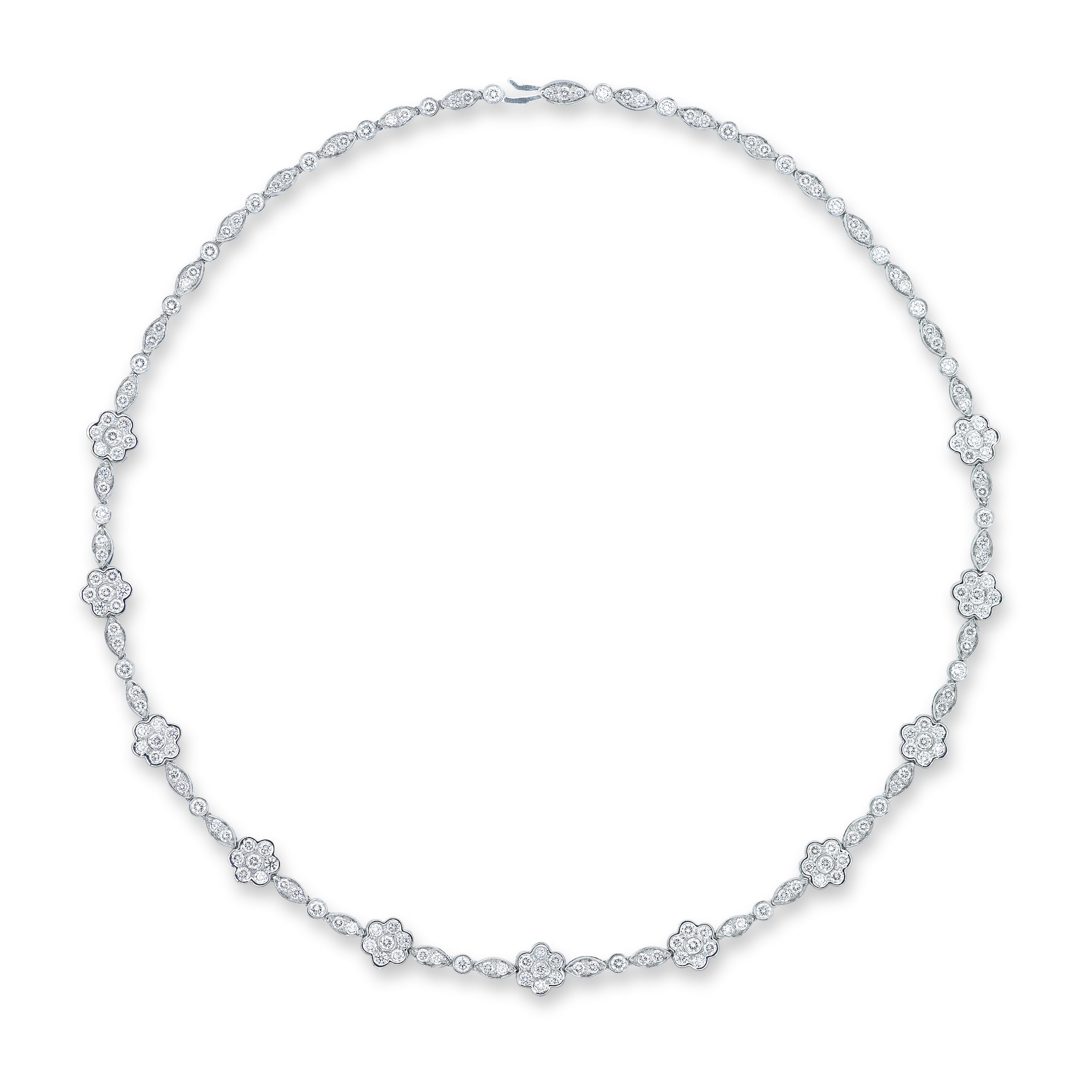 A DIAMOND NECKLACE, BY TIFFANY & CO. Christie's