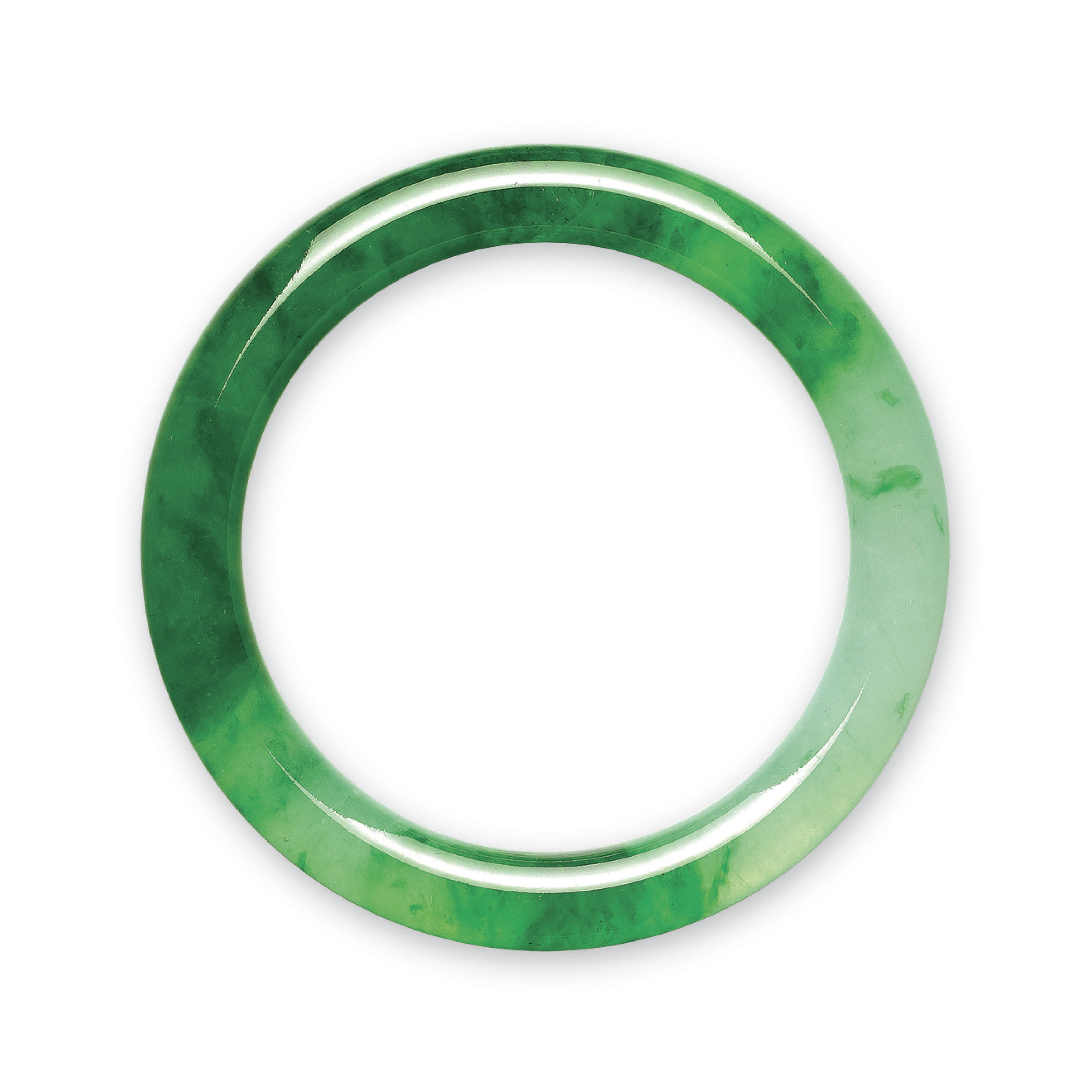 AN IMPRESSIVE JADEITE BANGLE Christie's