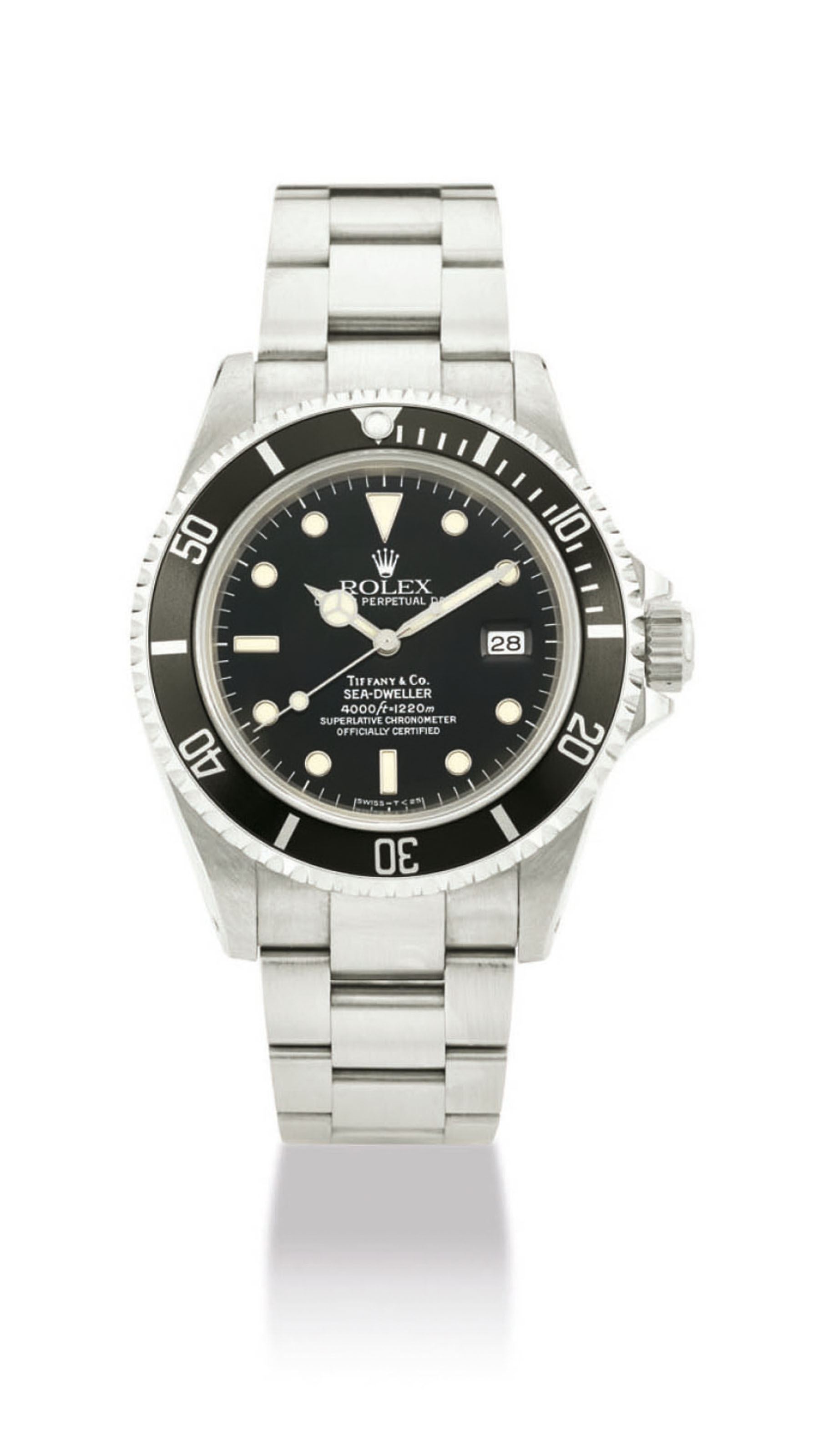 rolex sea dweller tiffany co