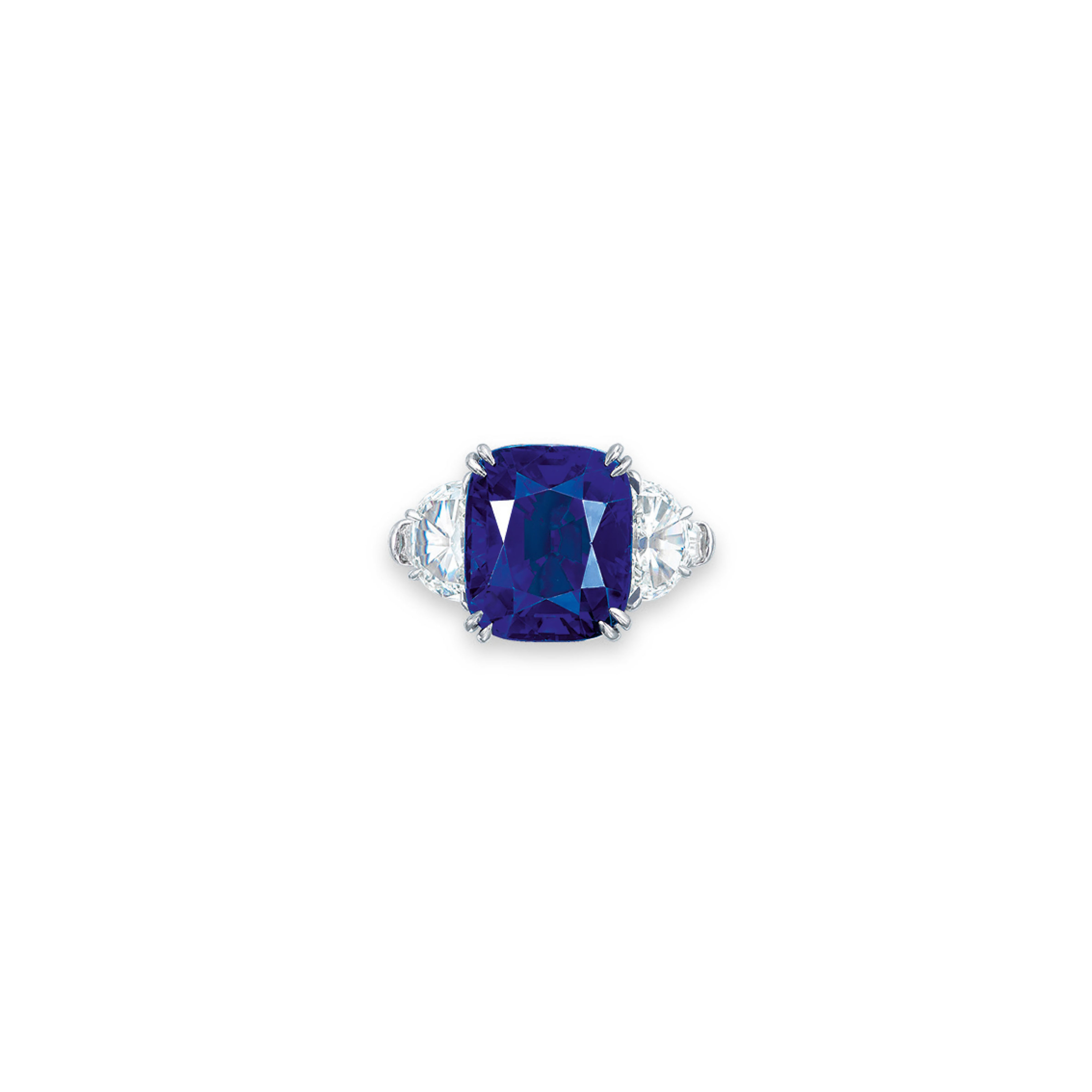 AN IMPORTANT SAPPHIRE AND DIAMOND RING BY HARRY WINSTON Christie s
