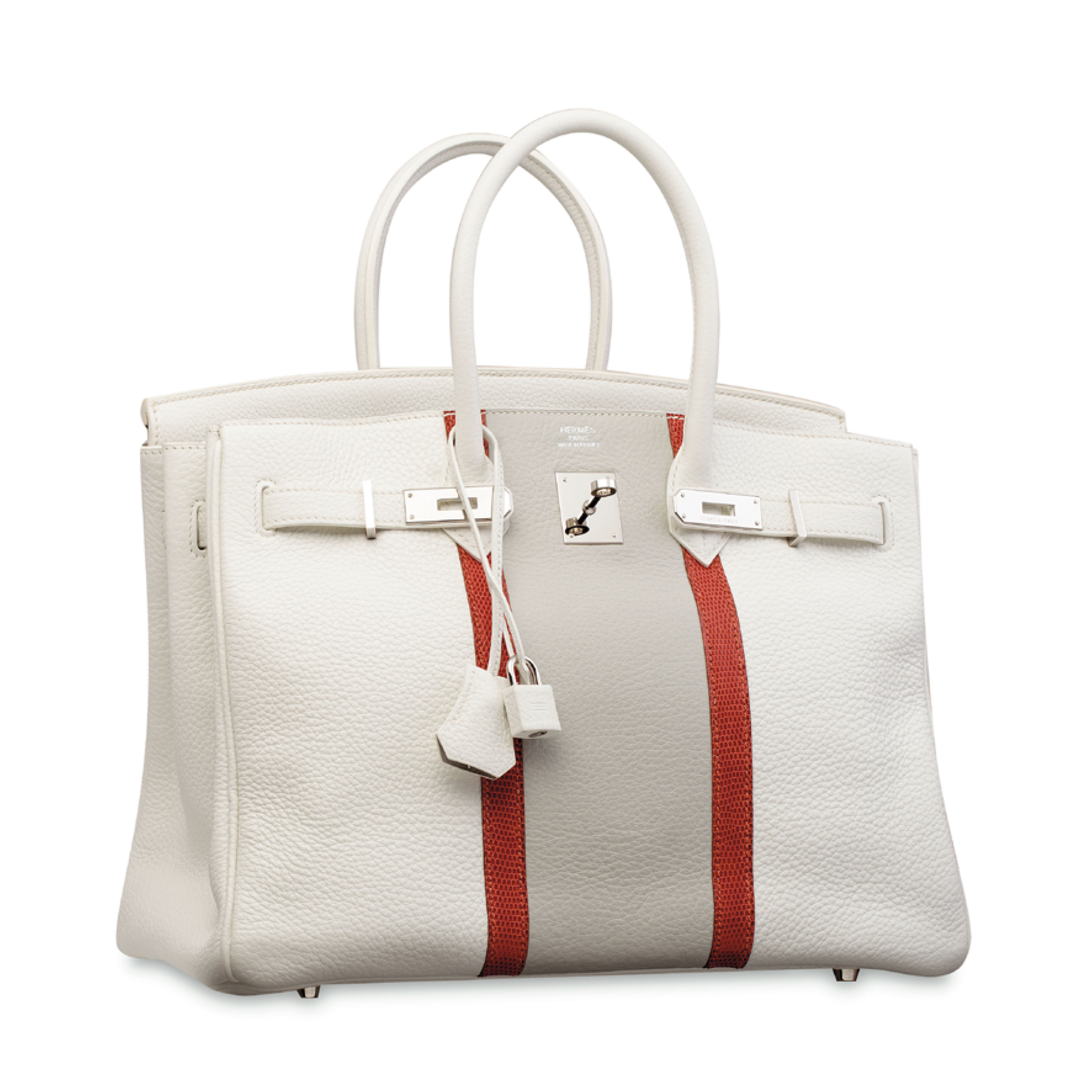 A Limited Edition White Gris Perle Sanguine Lizard Club