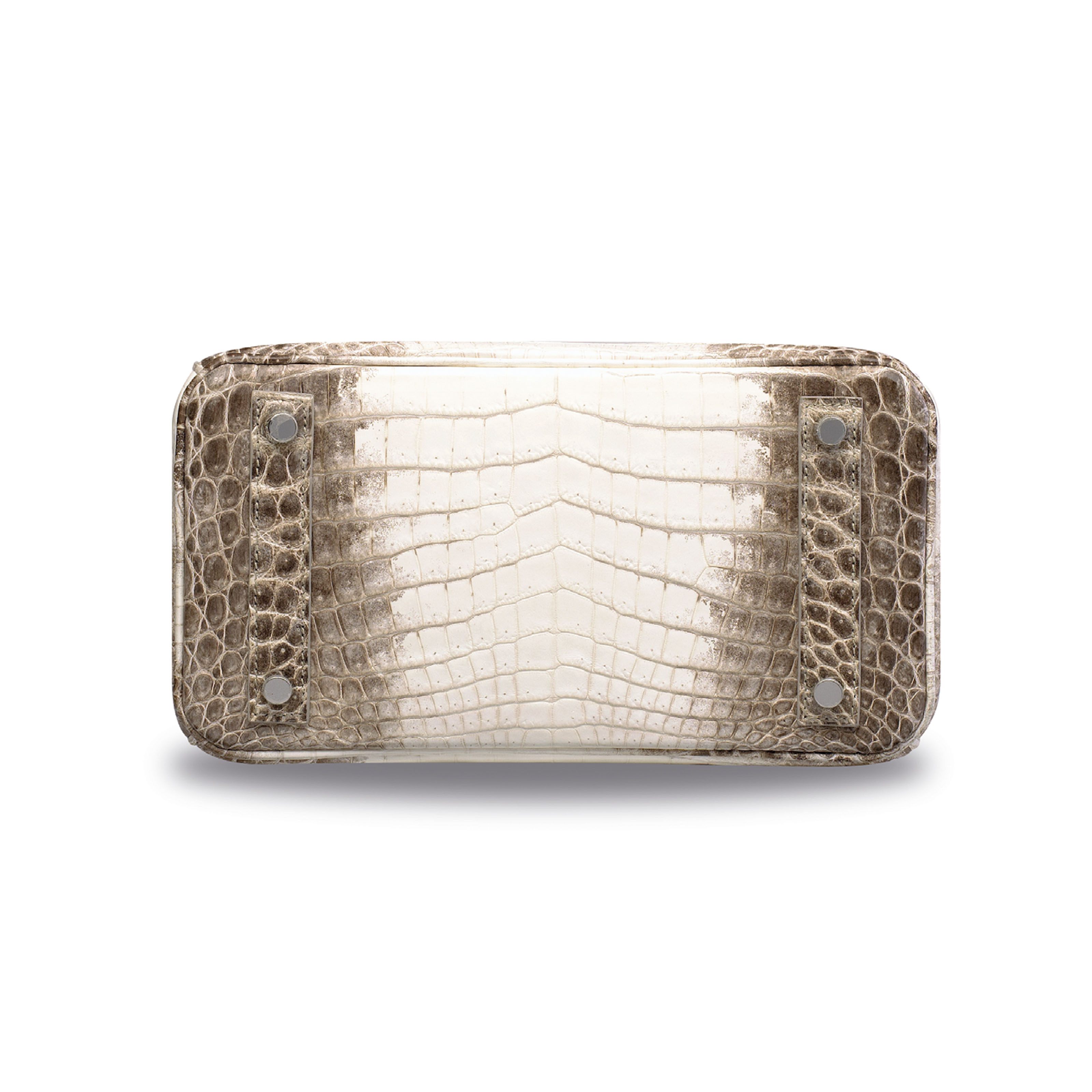 An Exceptional Matte White Himalaya Niloticus Crocodile Diamond Birkin 25 With 18k White Gold Diamond Hardware Hermes 2013 21st Century Bags Christie S