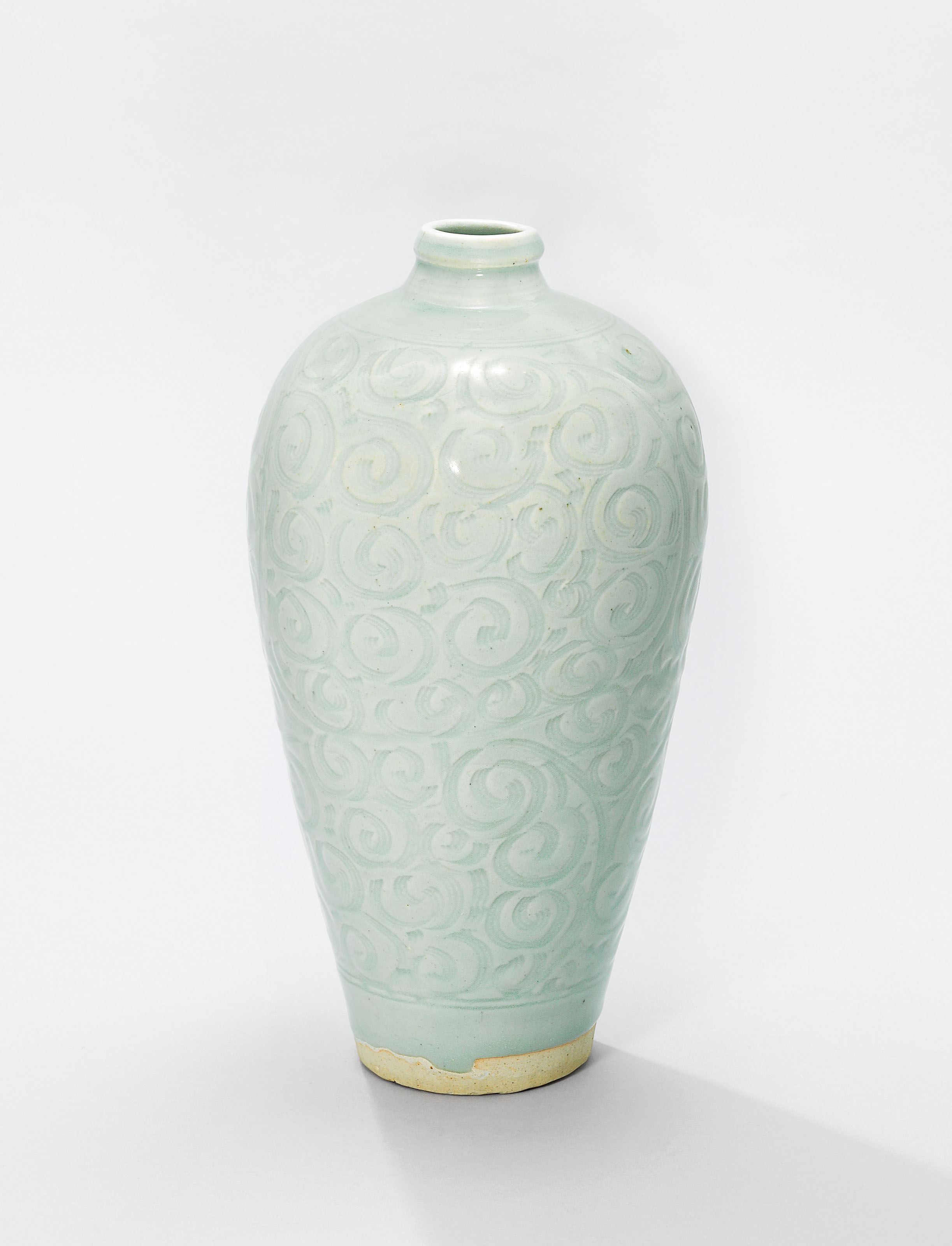 Glazed Celadon Fengweizun Vase - Song Dynasty Style