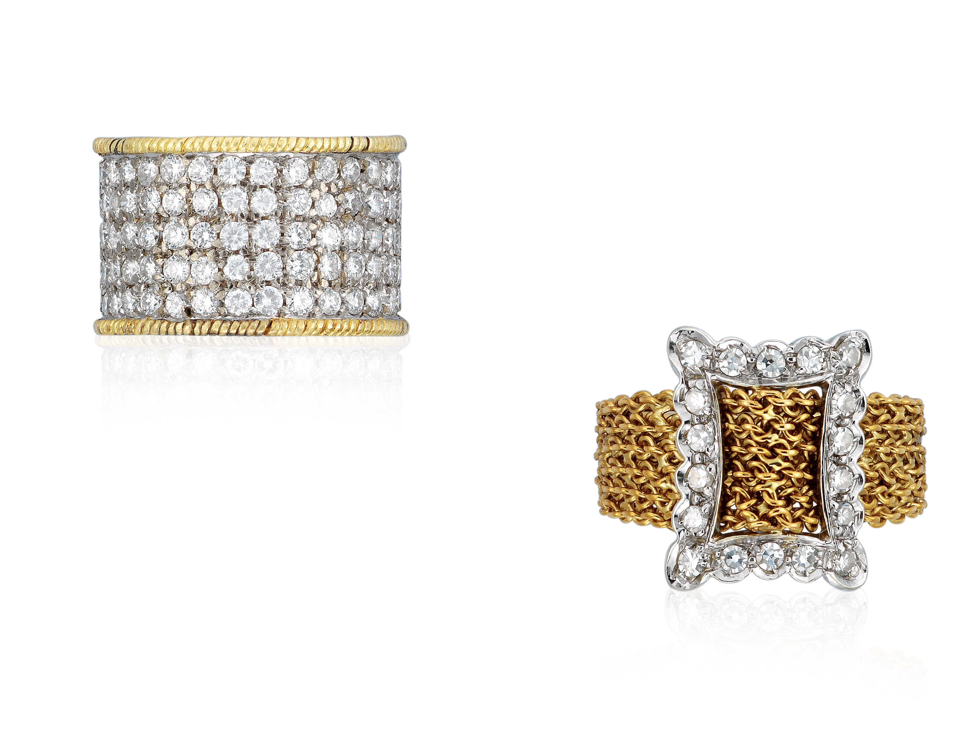 GROUP OF DIAMOND RINGS, | Christie’s