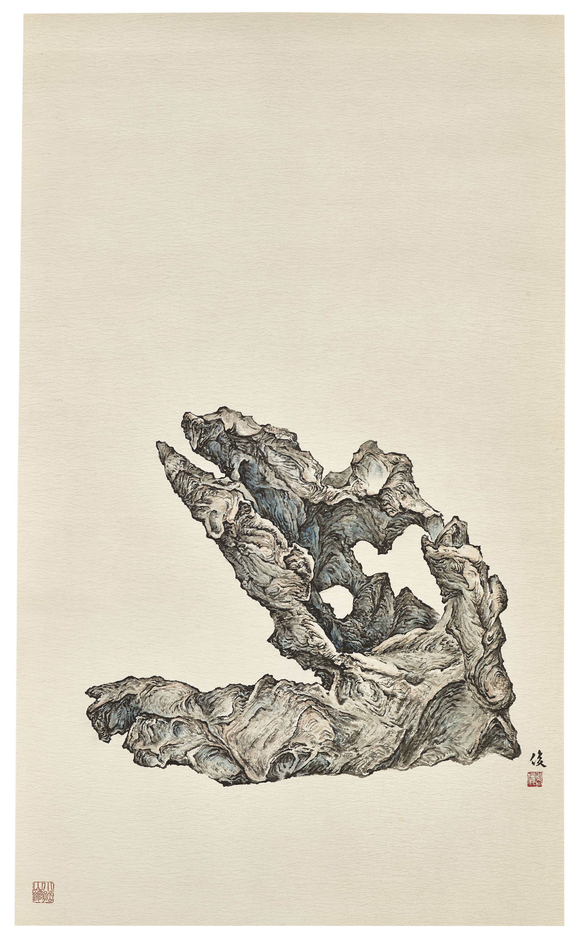 ZENG XIAOJUN (BORN 1954), Scholar's Rock No. 2 | Christie’s