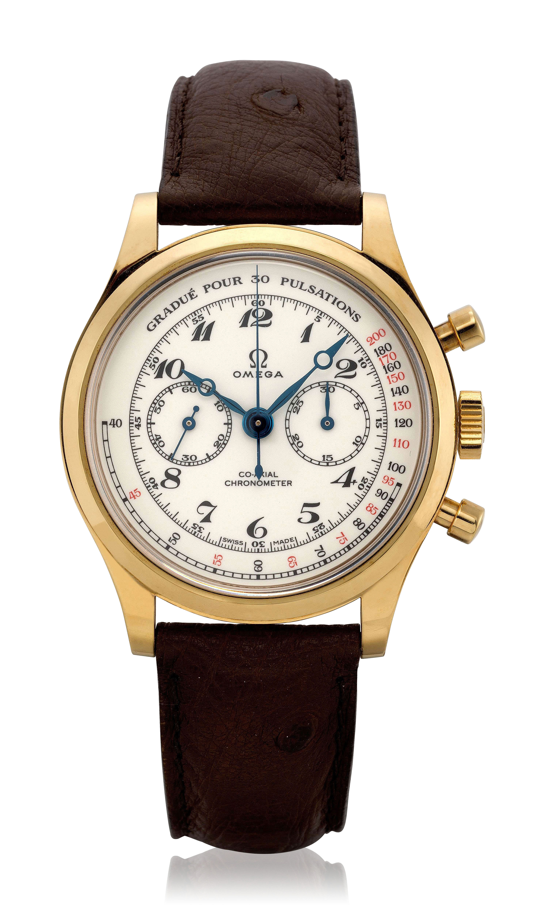 OMEGA, LIMITED EDITION MUSEUM COLLECTION CO-AXIAL CHRONOGRAPH | Christie’s