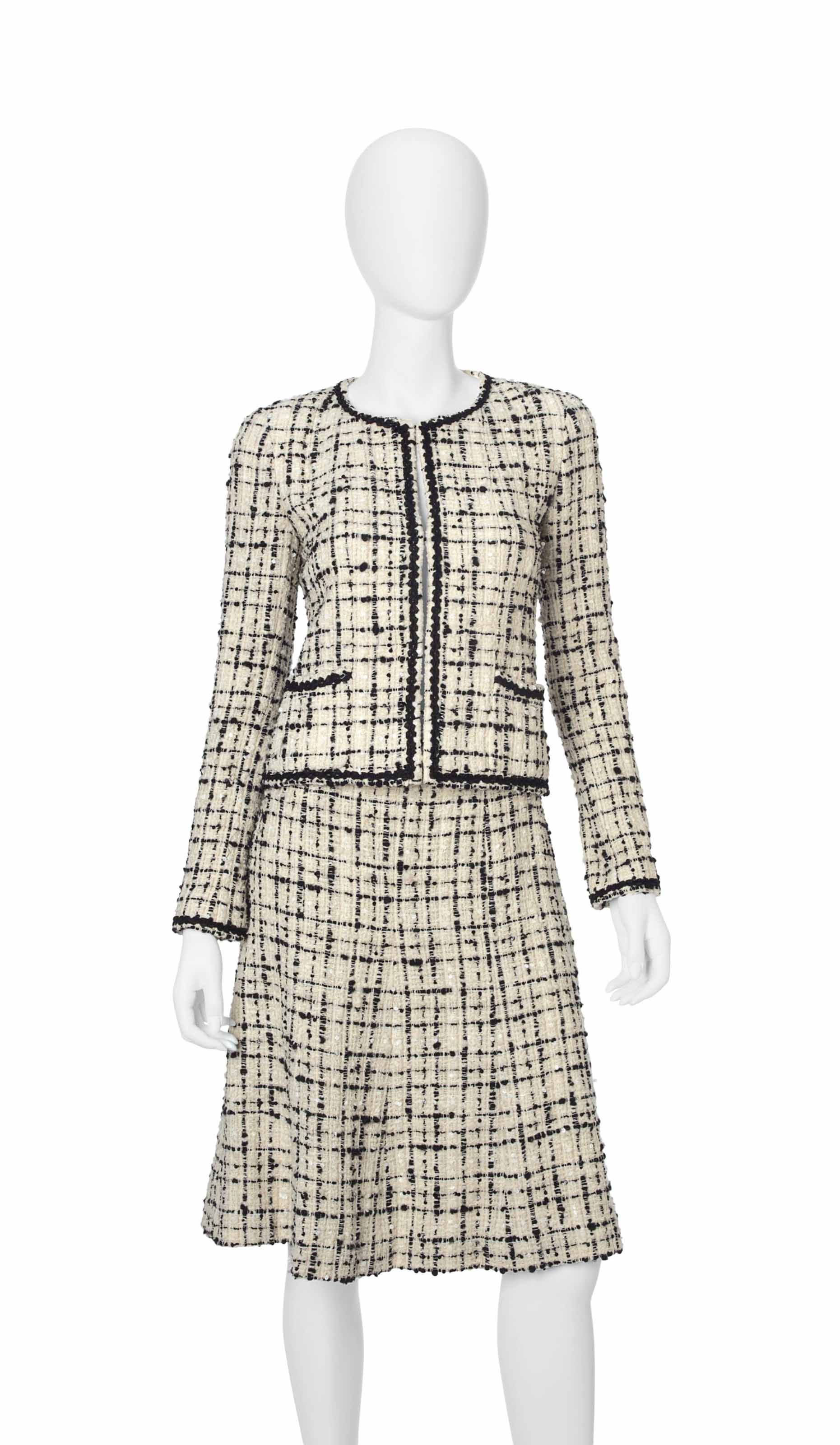 Chanel two piece dress hotsell