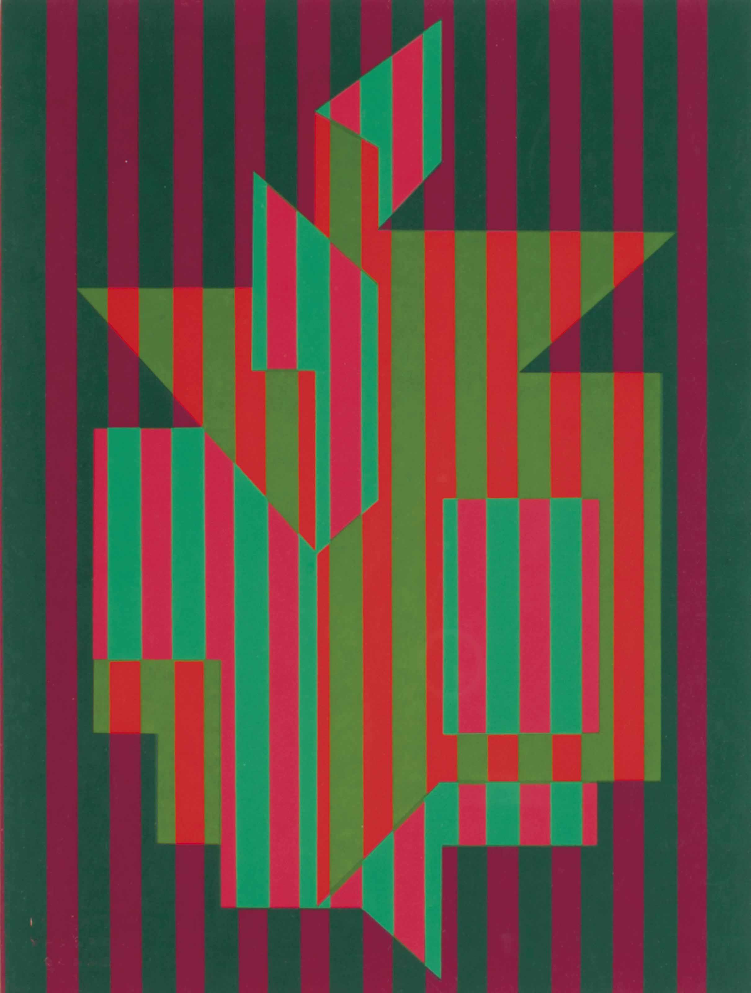 Victor Vasarely (19061997) , Abstract composition