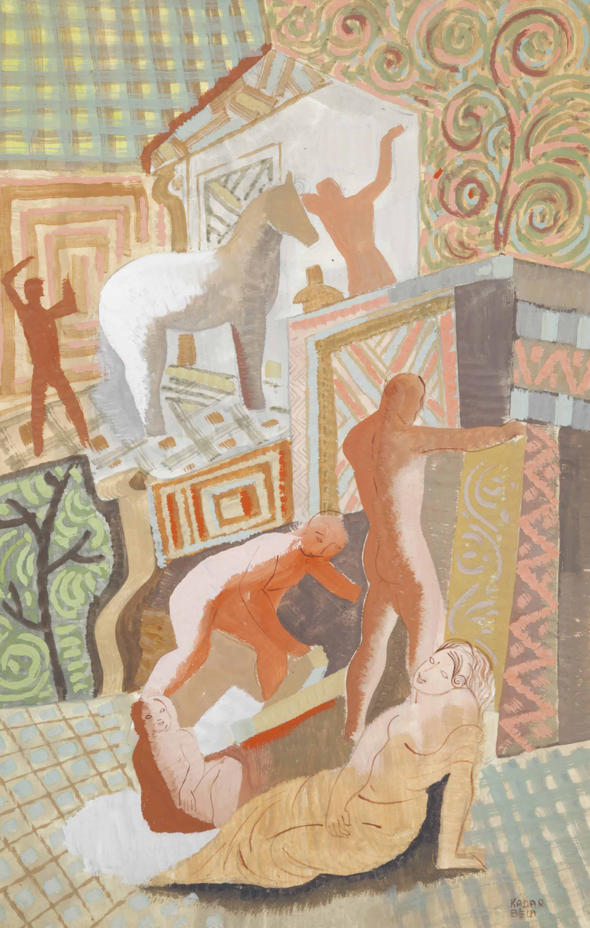 Camille Bombois (French, 1883-1970), La Marne | Christie's