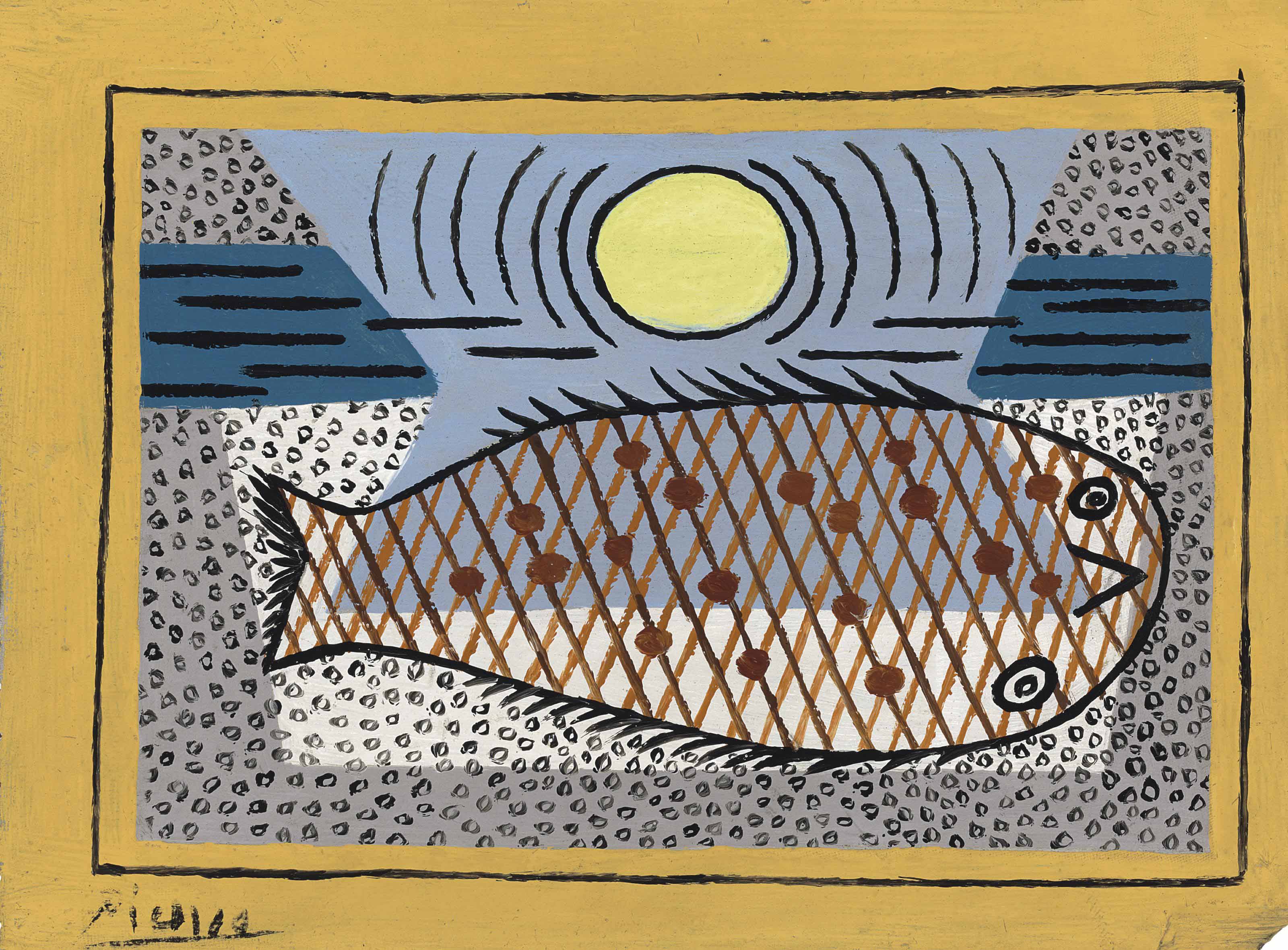 Pablo Picasso 1881 1973 Le Poisson Echoue Au Soleil 1920s