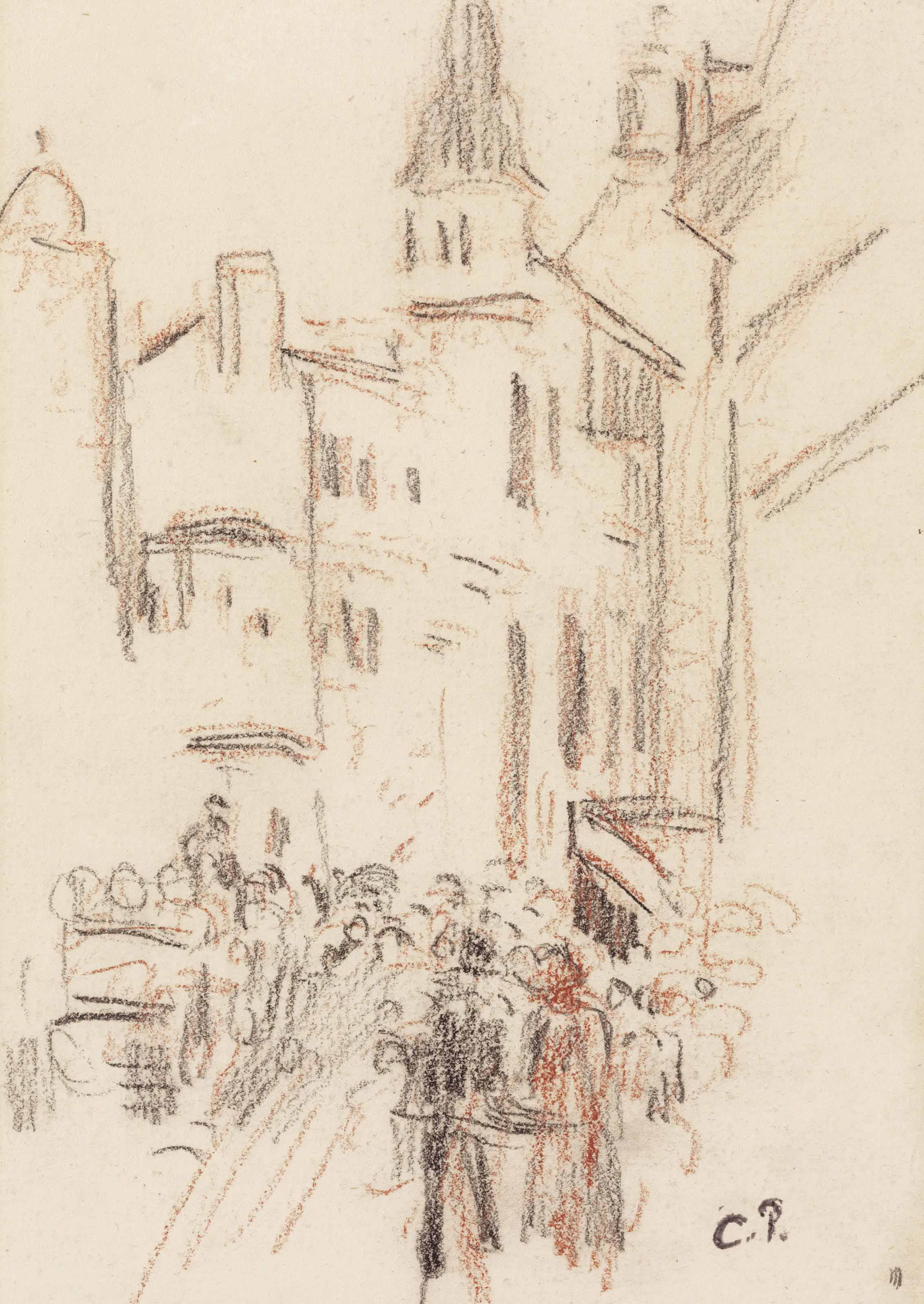 Dans la rue à Rouen