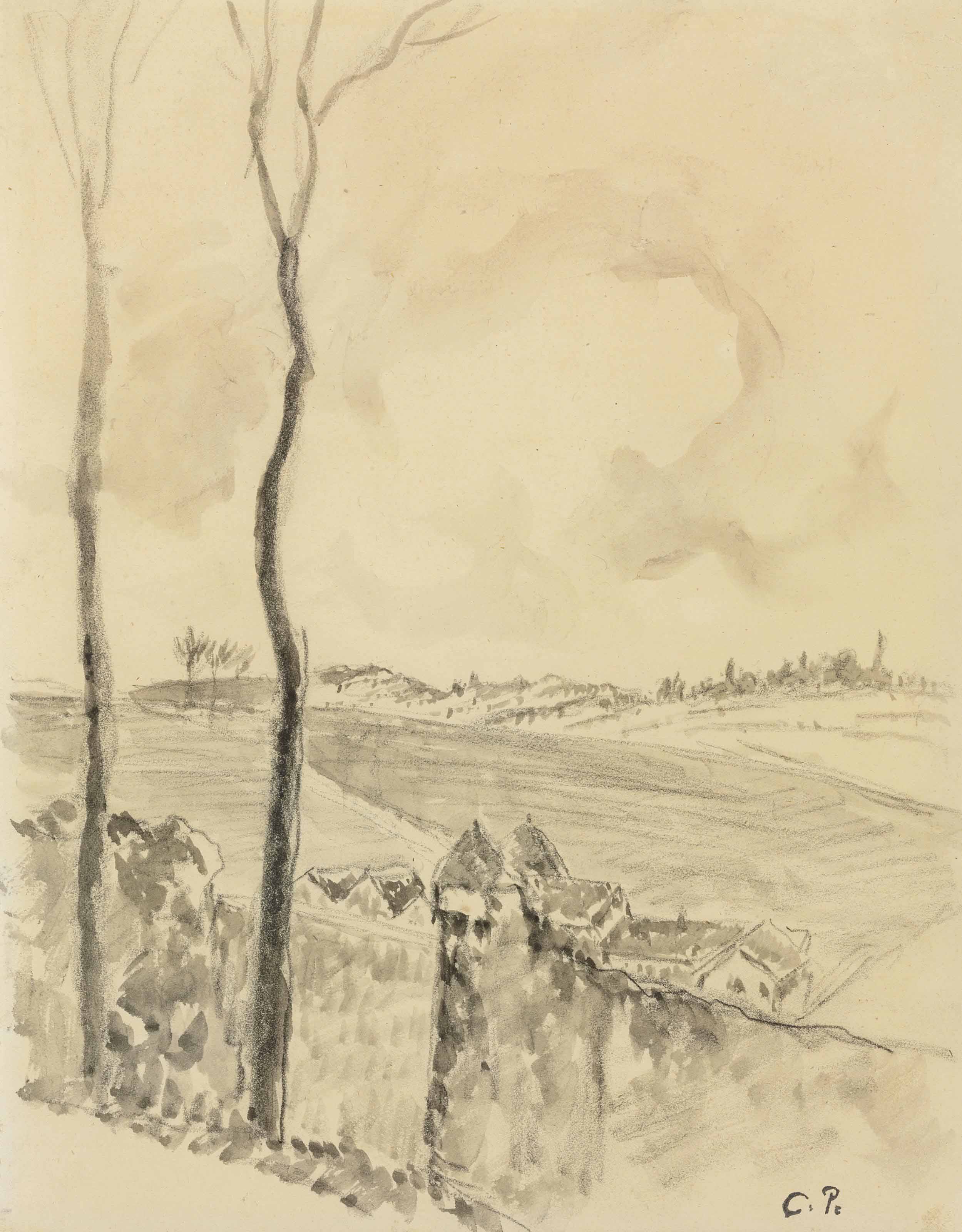 Paysage à Montfoucault