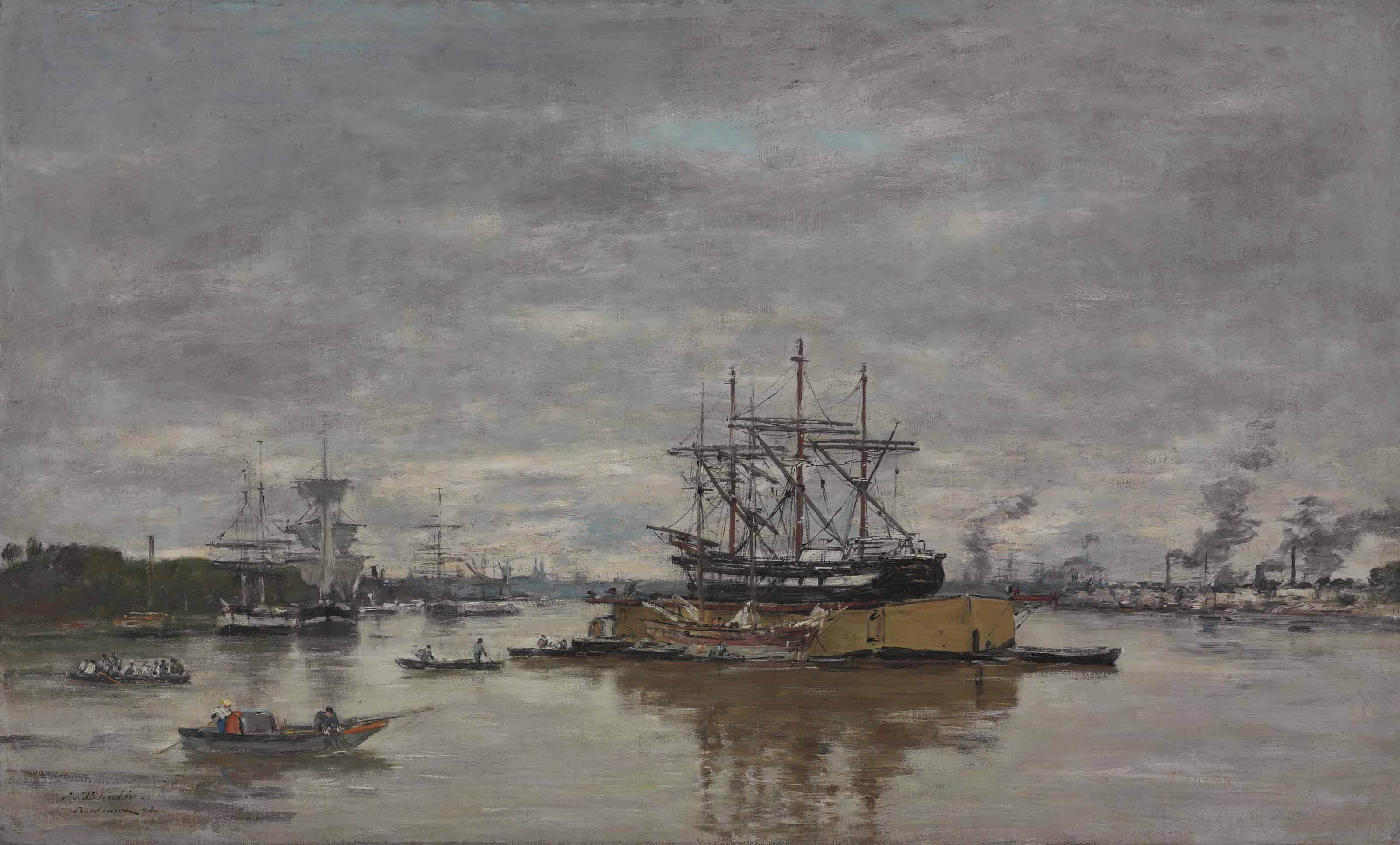 Eugène Boudin Lose in unserem Preisarchiv LotSearch