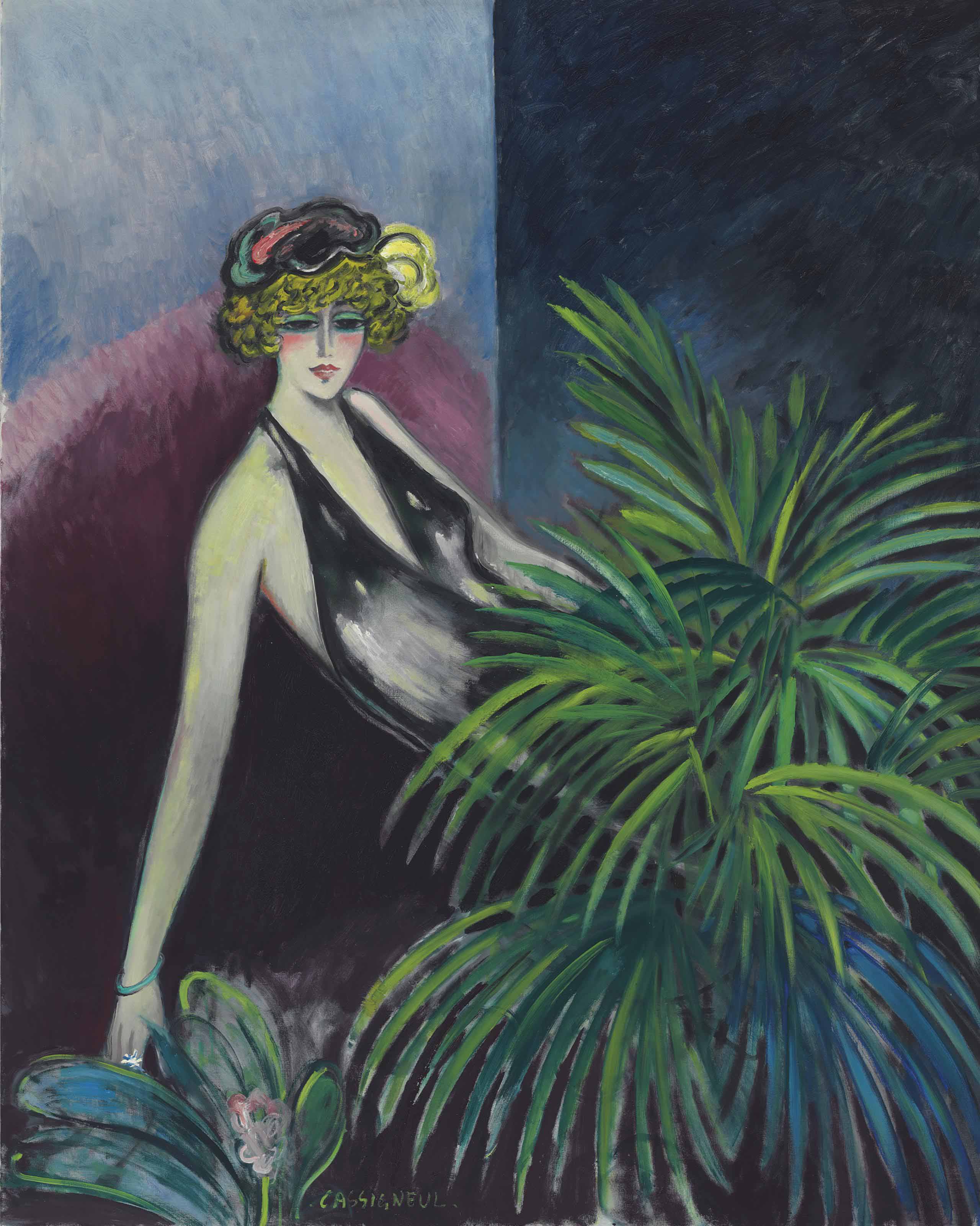 At the edge of the woods, 1980 Jean-Pierre Cassigneul (French