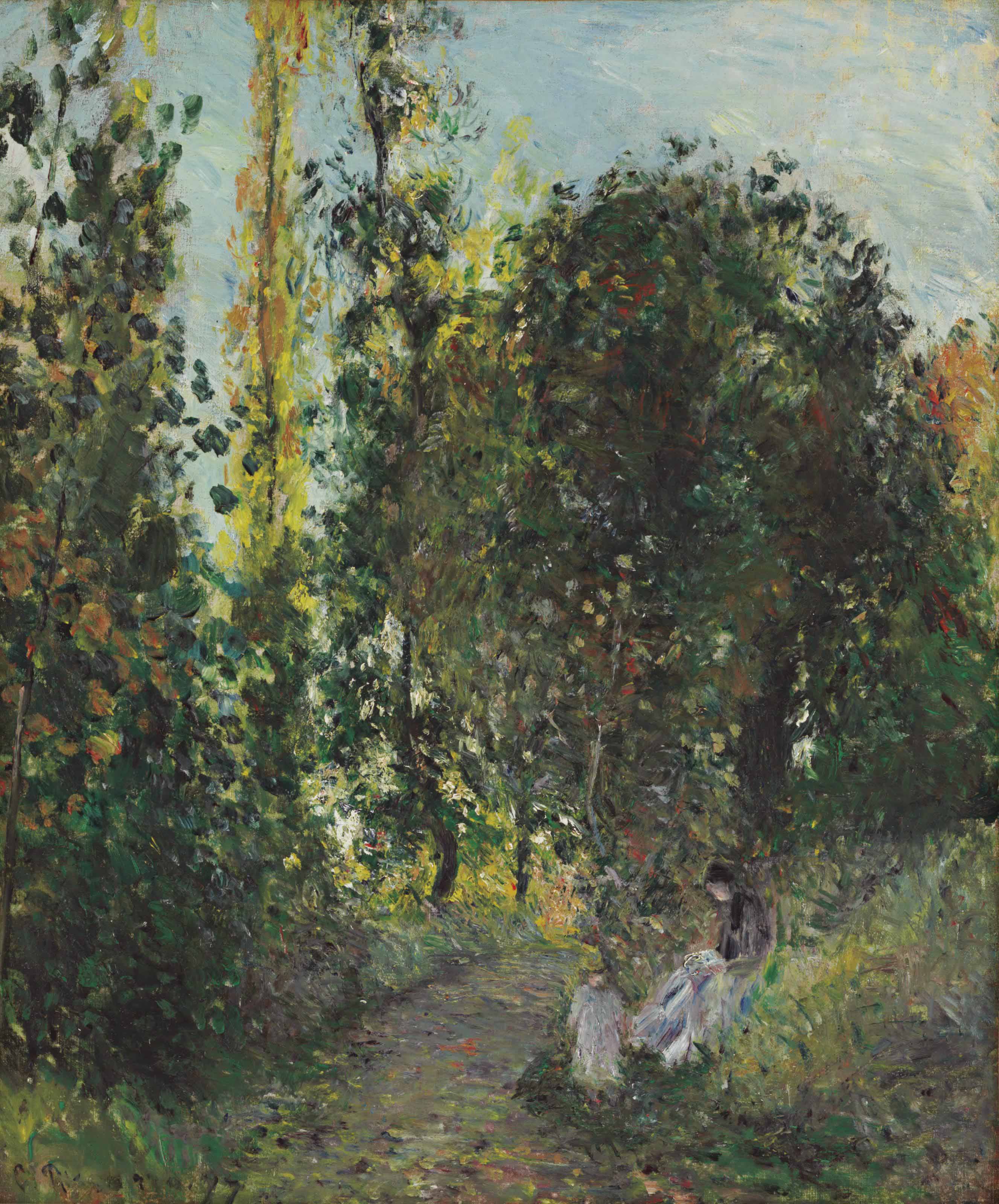 Dans le bois de l'Hermitage