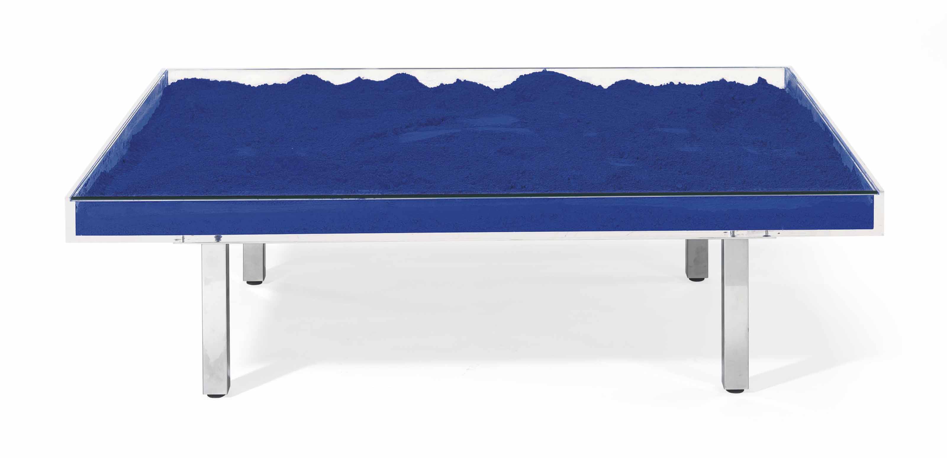 Yves Klein (19281962) , Table Bleue Christie's