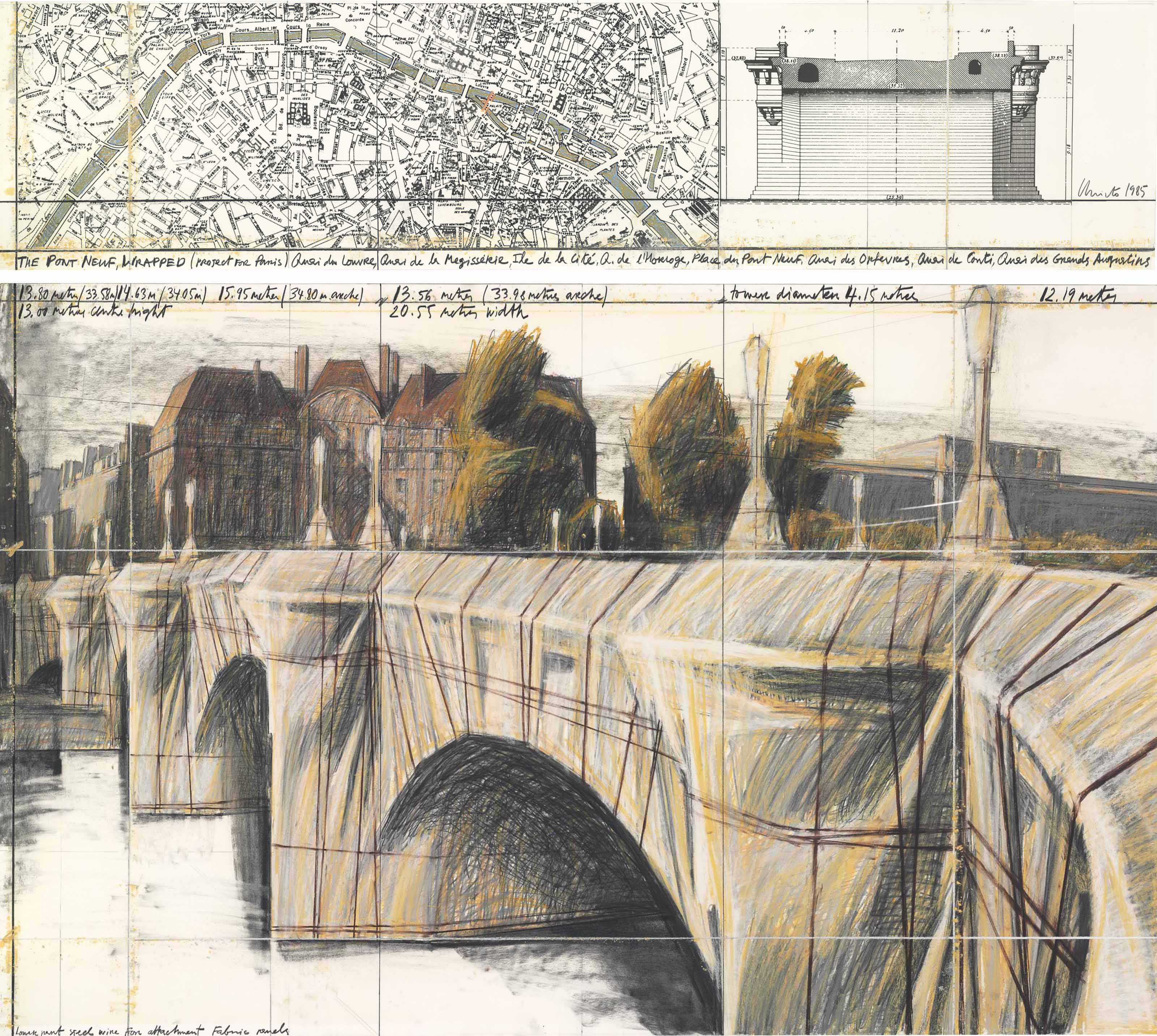 Pont Neuf Wrapped Bridge , Pont Neuf: Oldest Bridge in Paris – ZJSHI