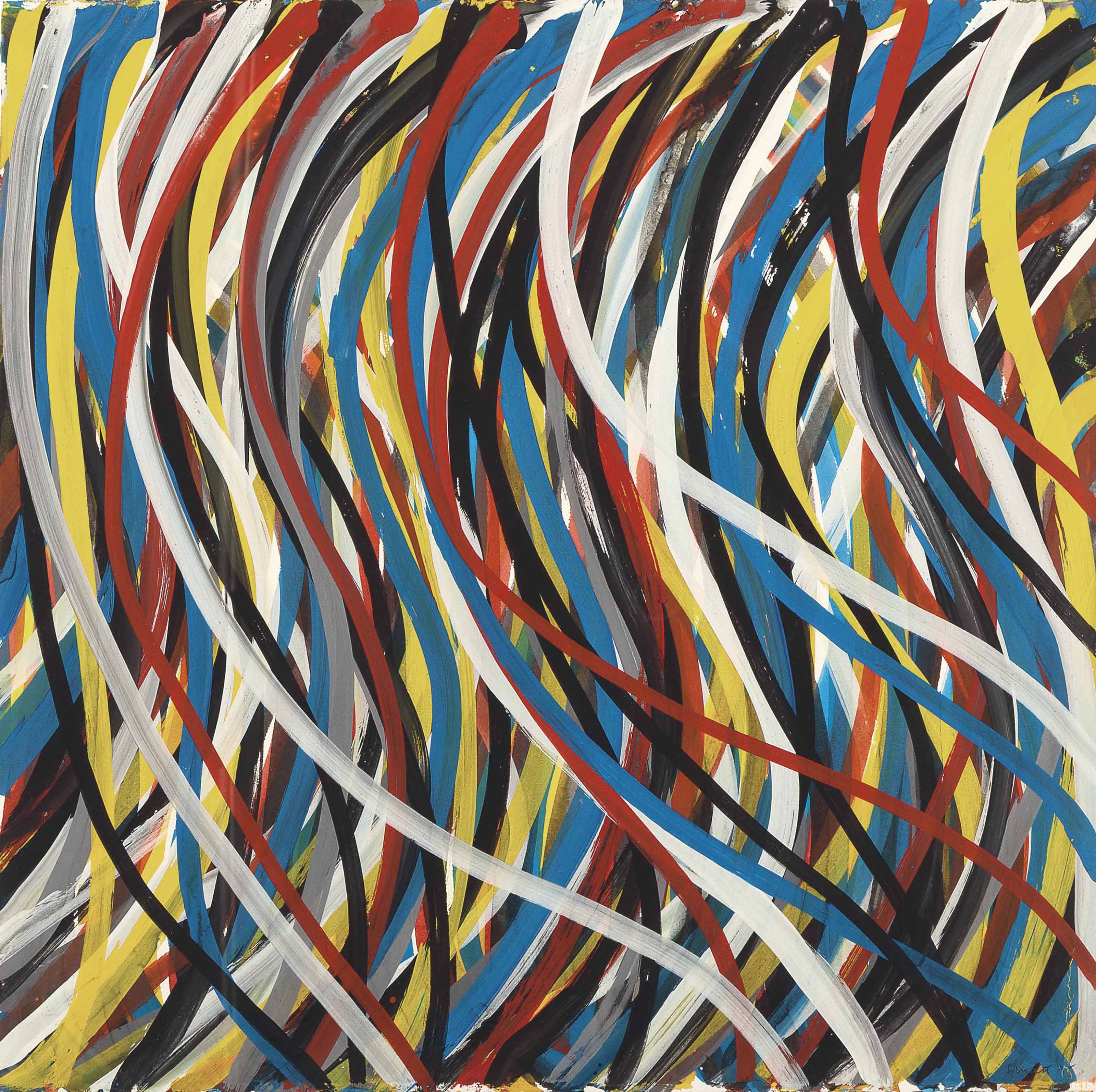 Sol LeWitt (19282007) , Curvy Brushstrokes Christie's