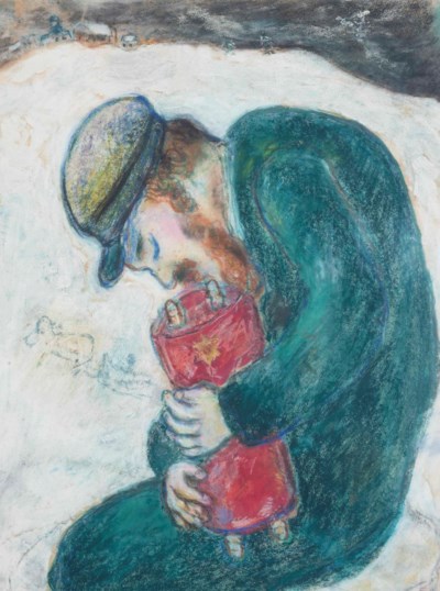 chagall floating figures