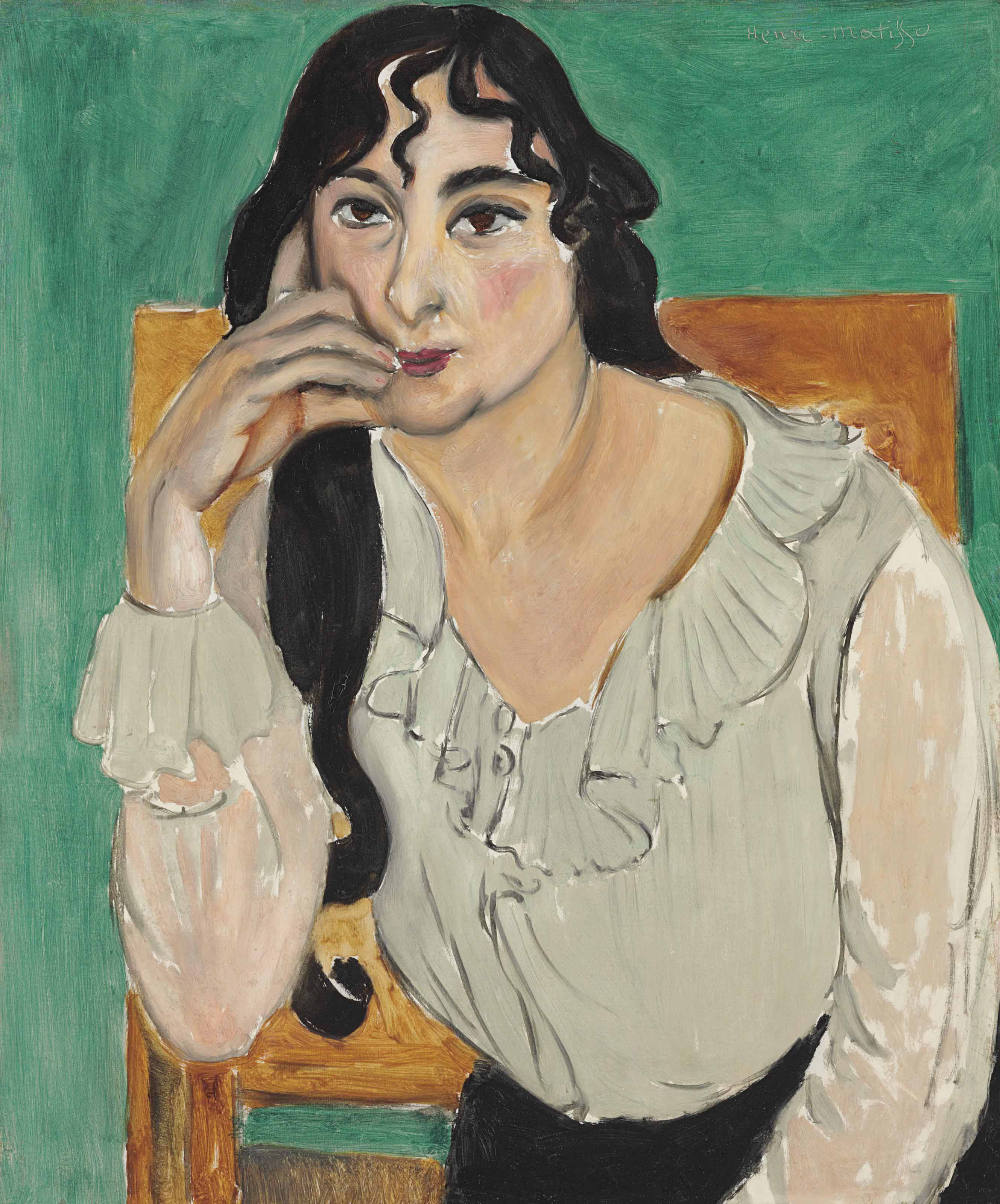 Henri Matisse (1869-1954), L'Italienne (Lorette) | Christie's