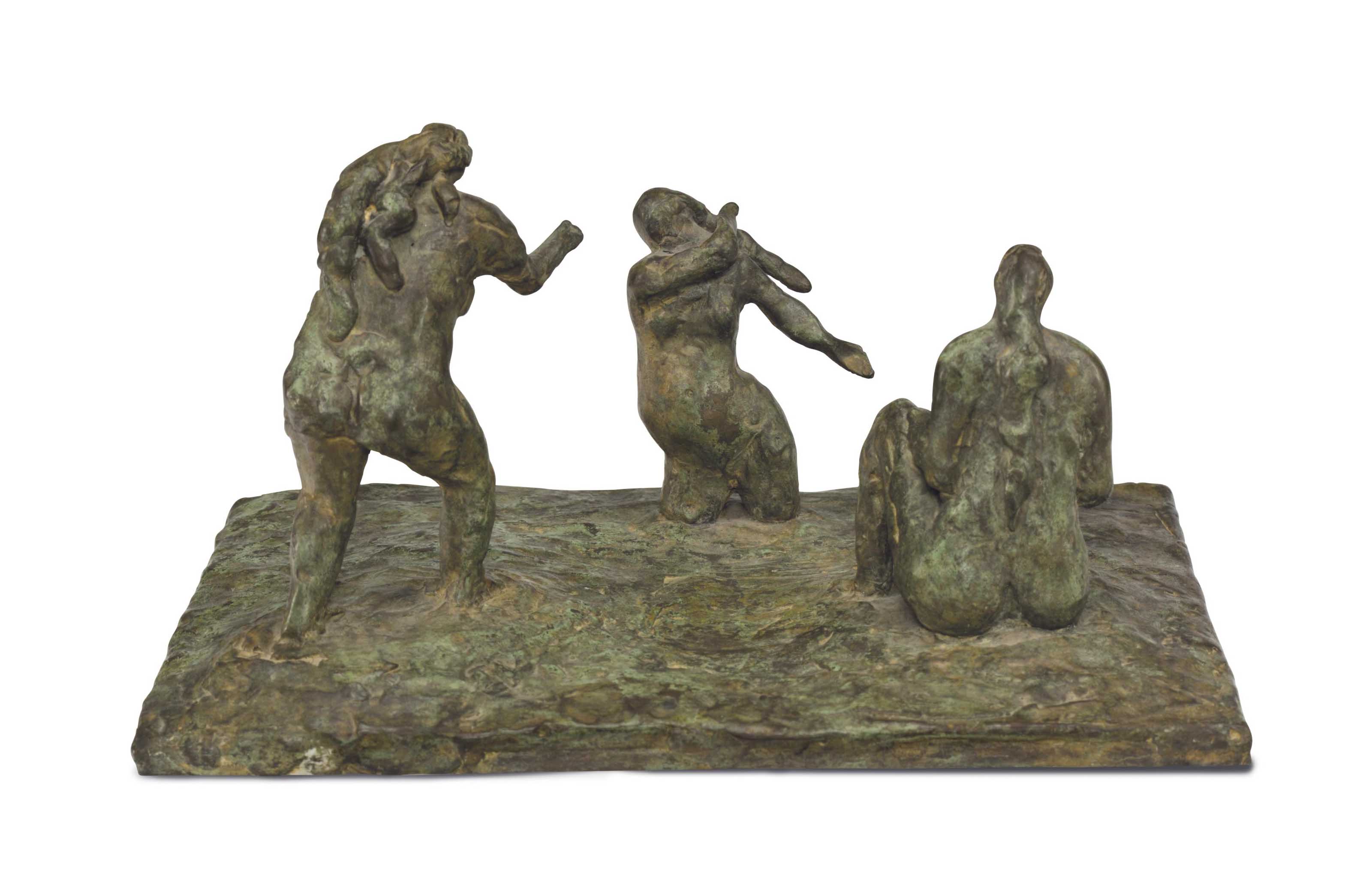 Three Bathers, after Cézanne