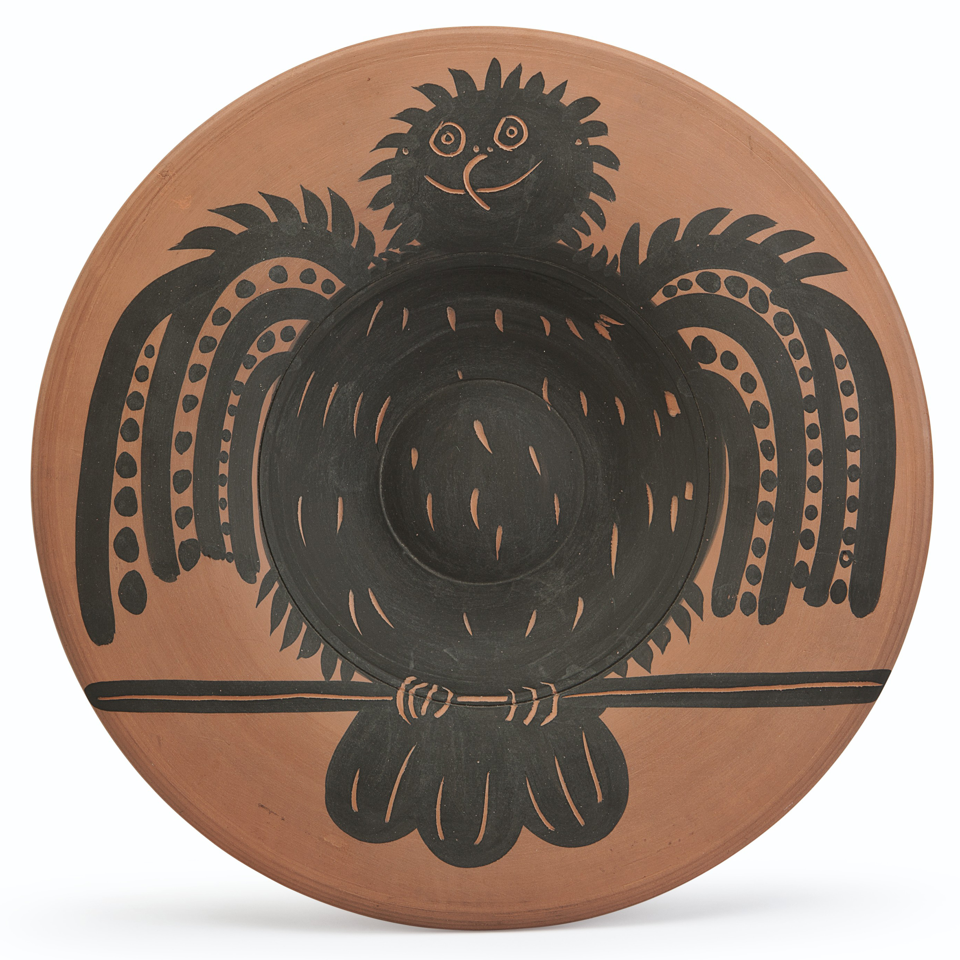 PABLO PICASSO (1881-1973), Hibou noir perché (A.R. 398) | Christie's