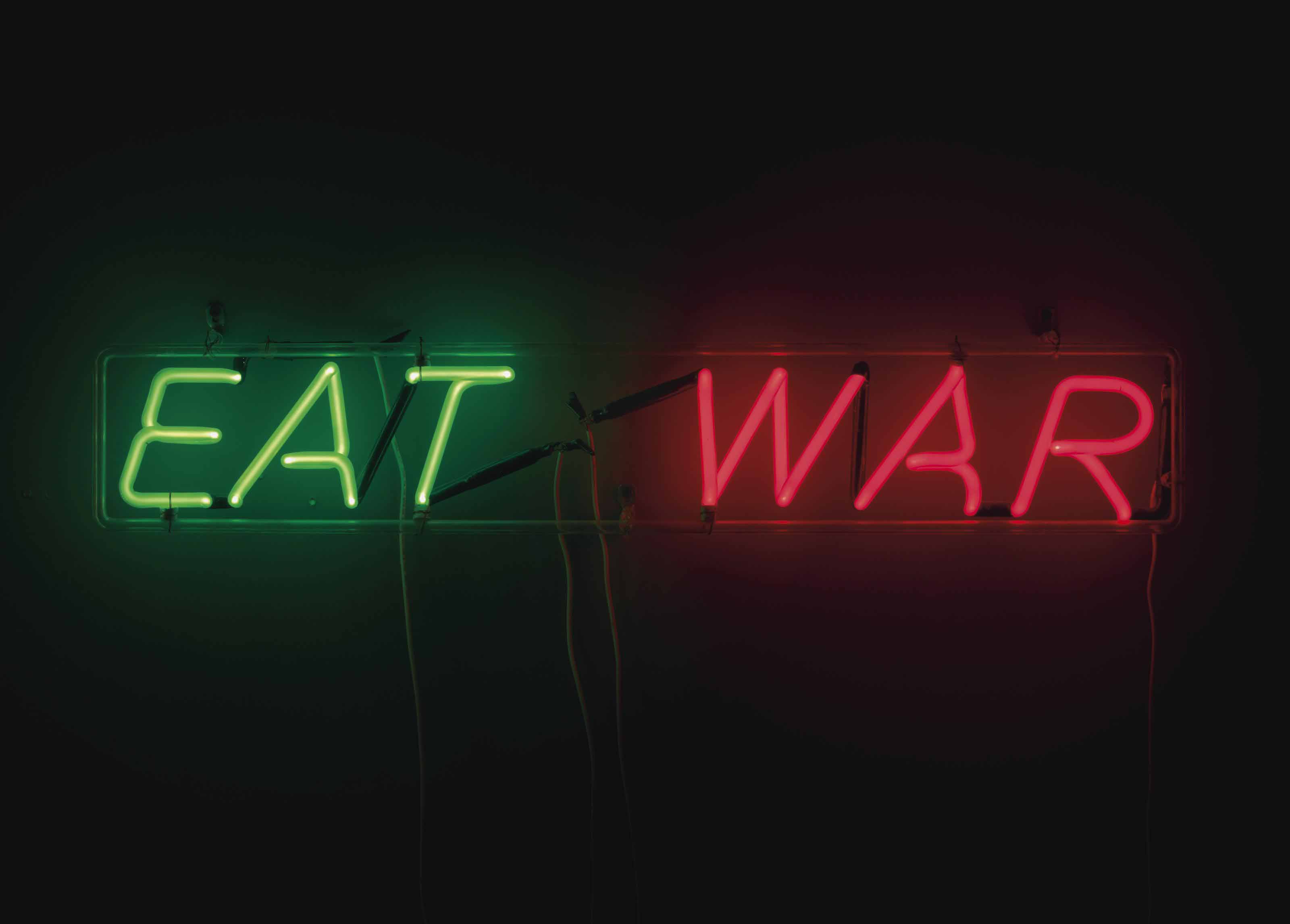Bruce Nauman (B. 1941) , Eat War Christie's