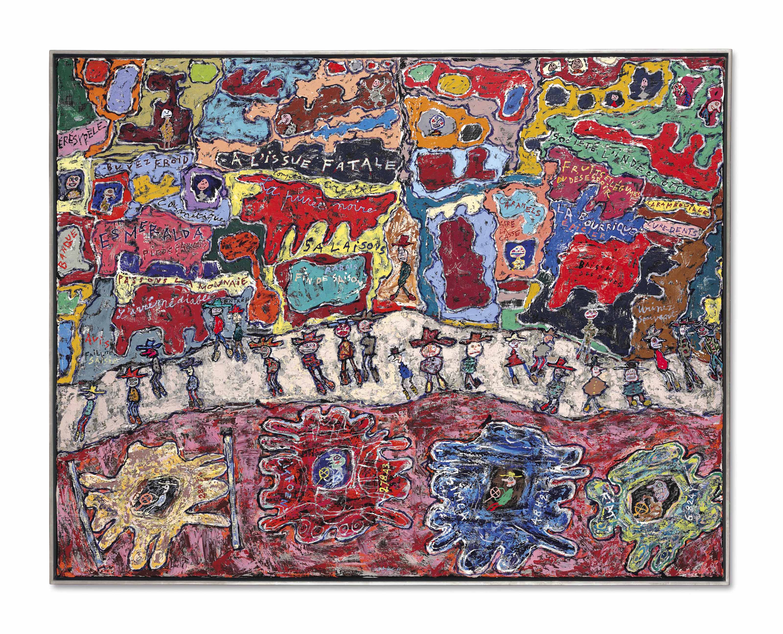 Jean Dubuffet (19011985) , Les Grandes Artères Christie's