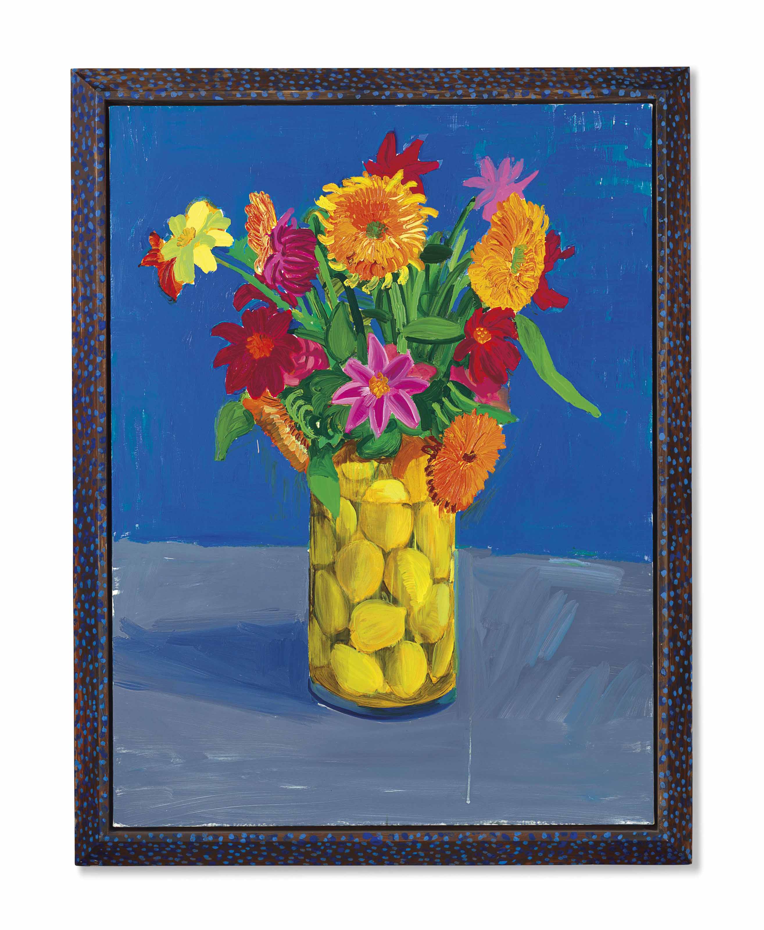 David Hockney B 1937 Flowers Sent As A Gift 1990s