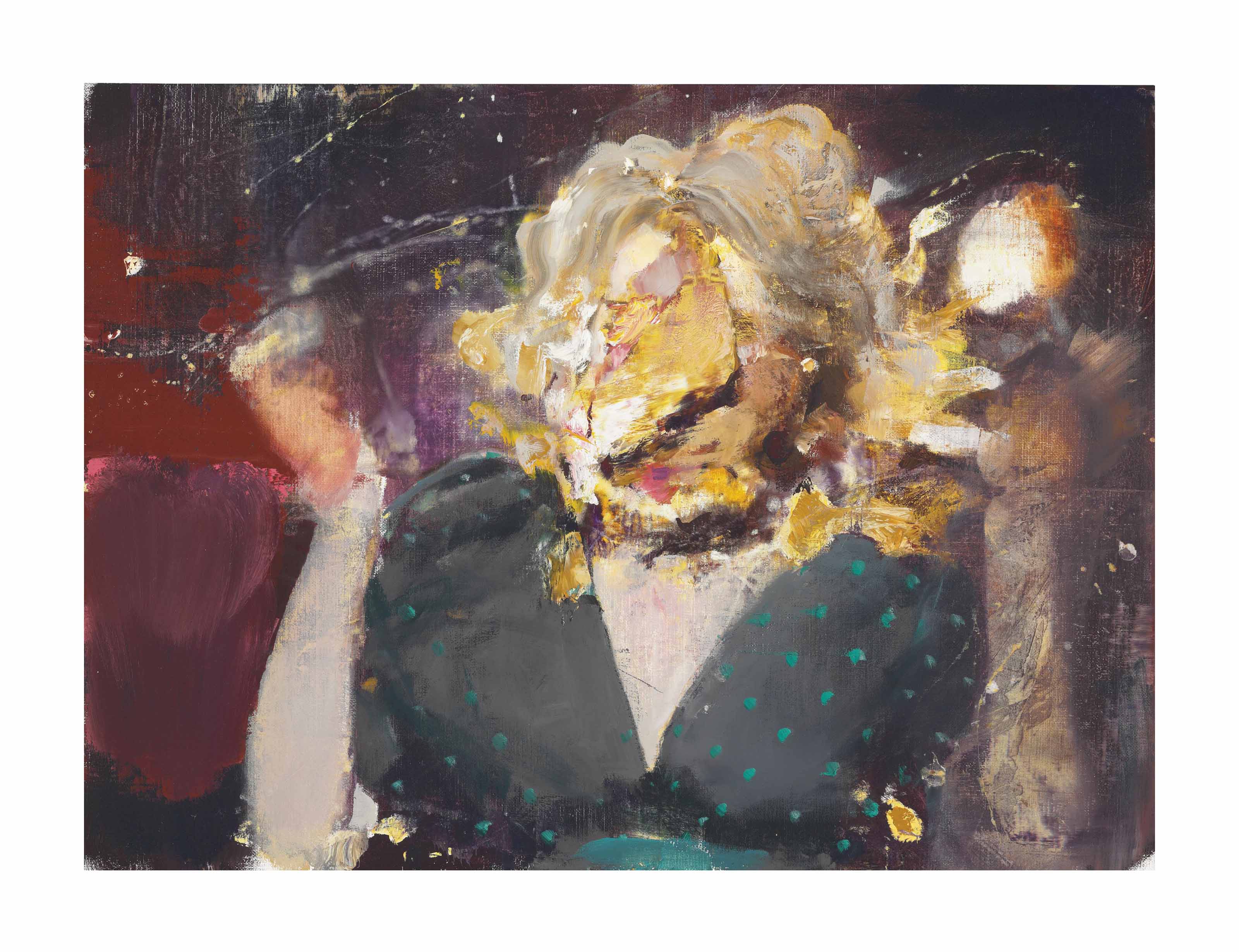 Adrian Ghenie (b. 1977) , Pie Fight Study Christie's