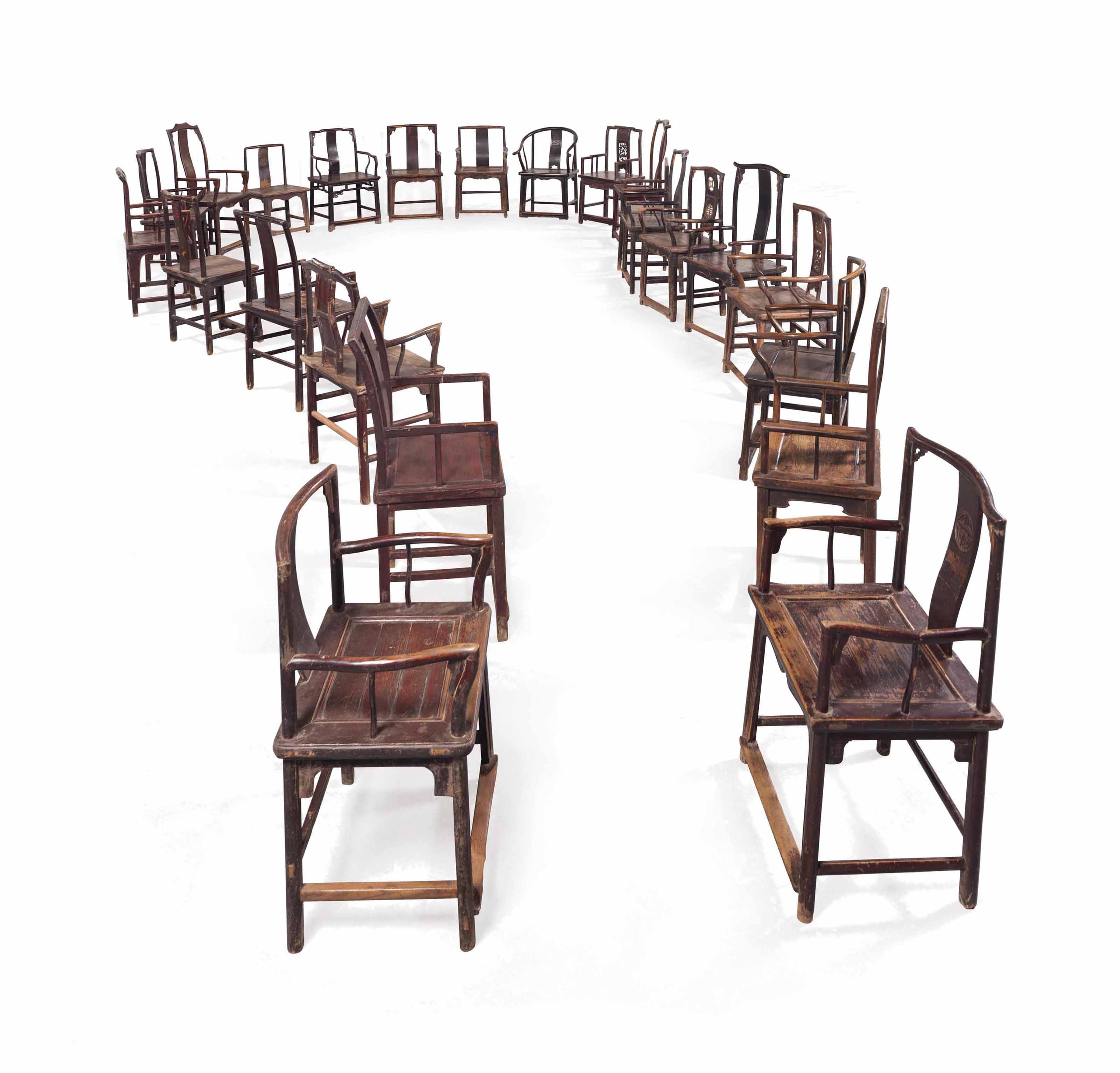 Ai Weiwei (b. 1957) , Fairytale 1001 Chairs Christie's