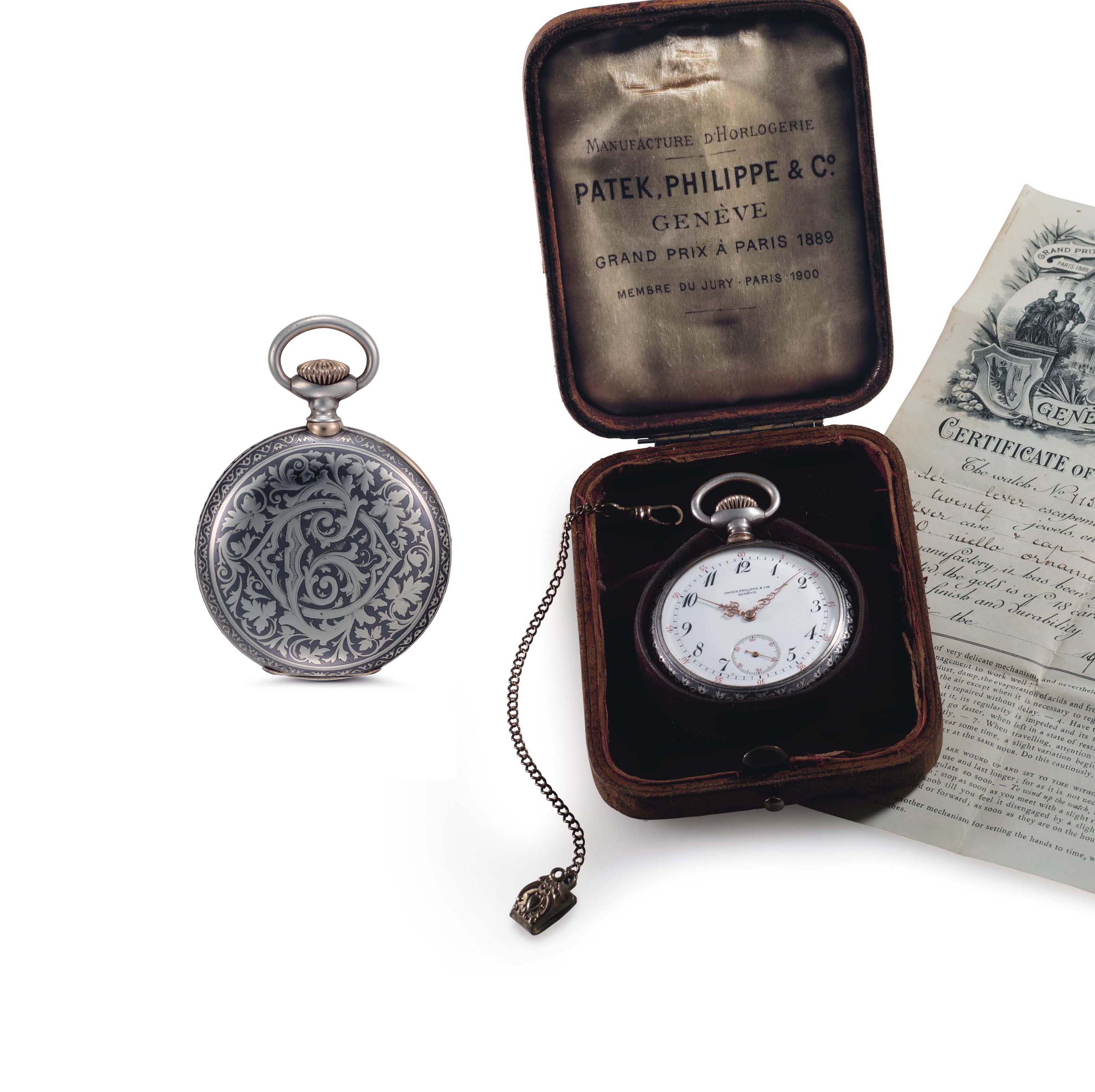 a patek philippe pocket watch
