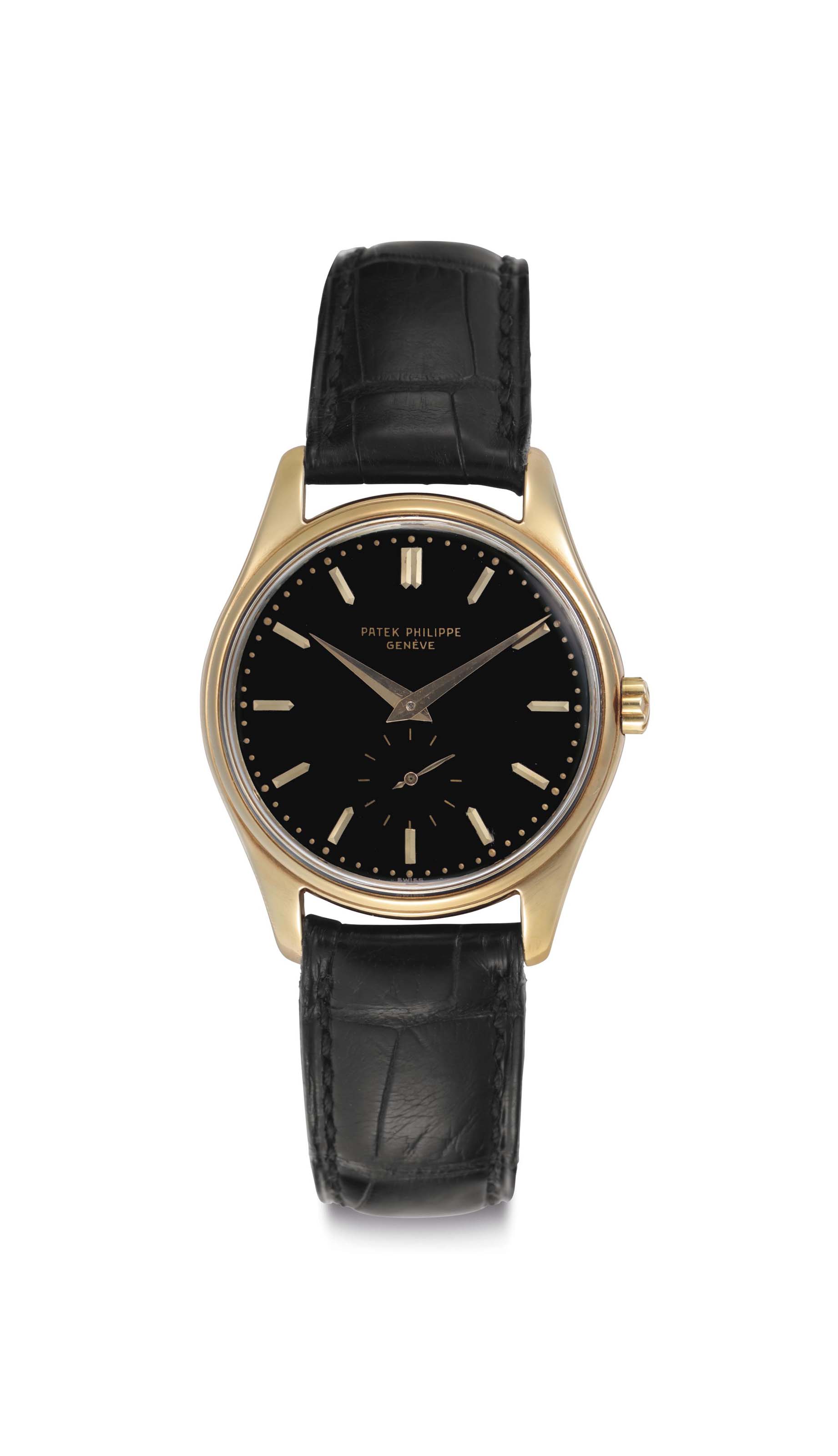 patek philippe black and gold