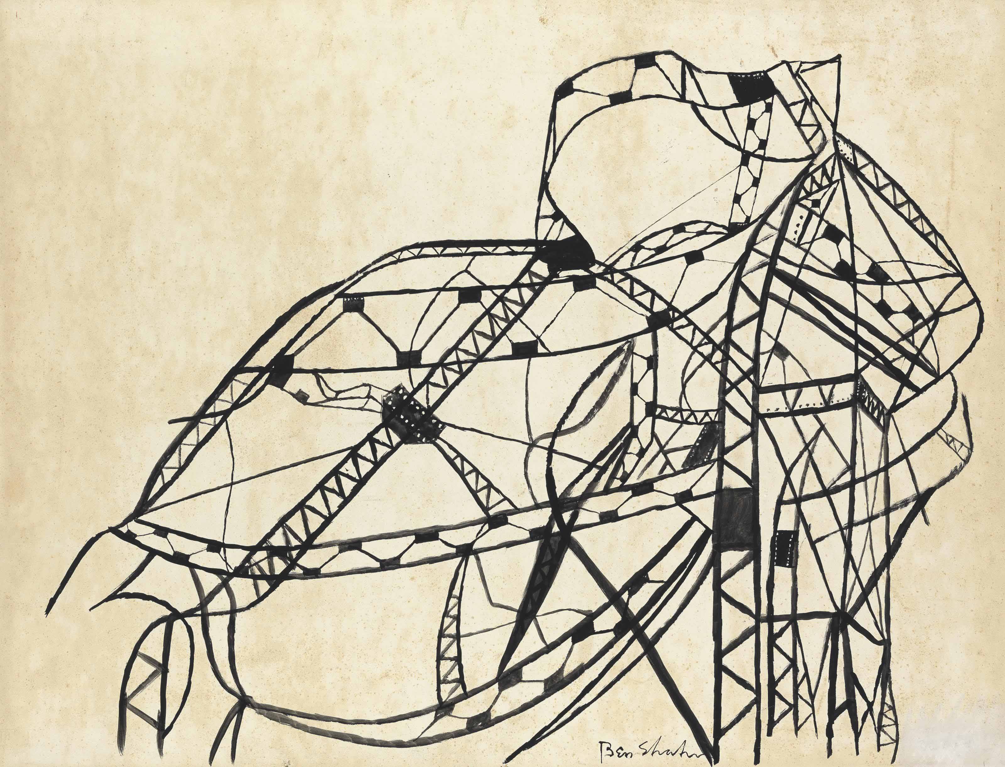 Arch of Triumph, Ben Shahn (1898-1969) | Christie’s