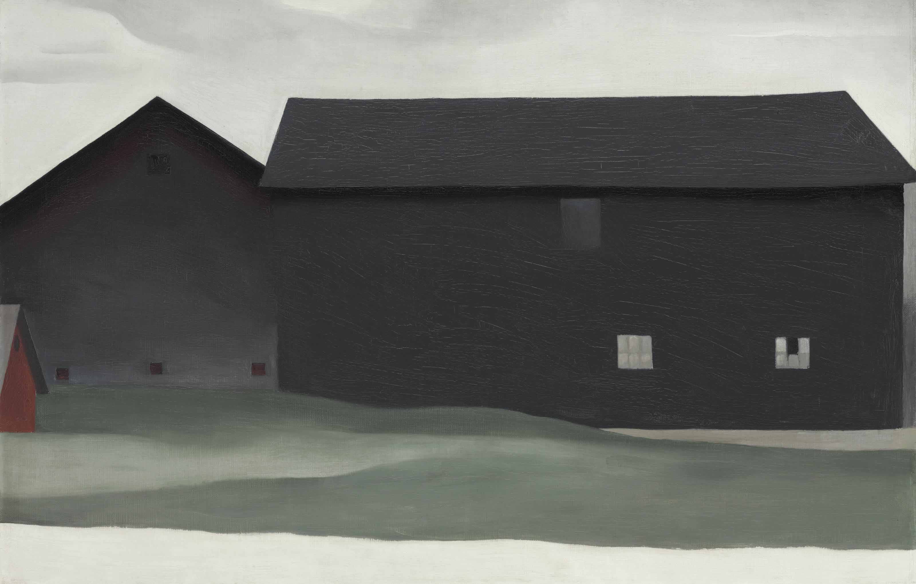 O'Keeffe (18871986) , The Barns, Lake Christie's