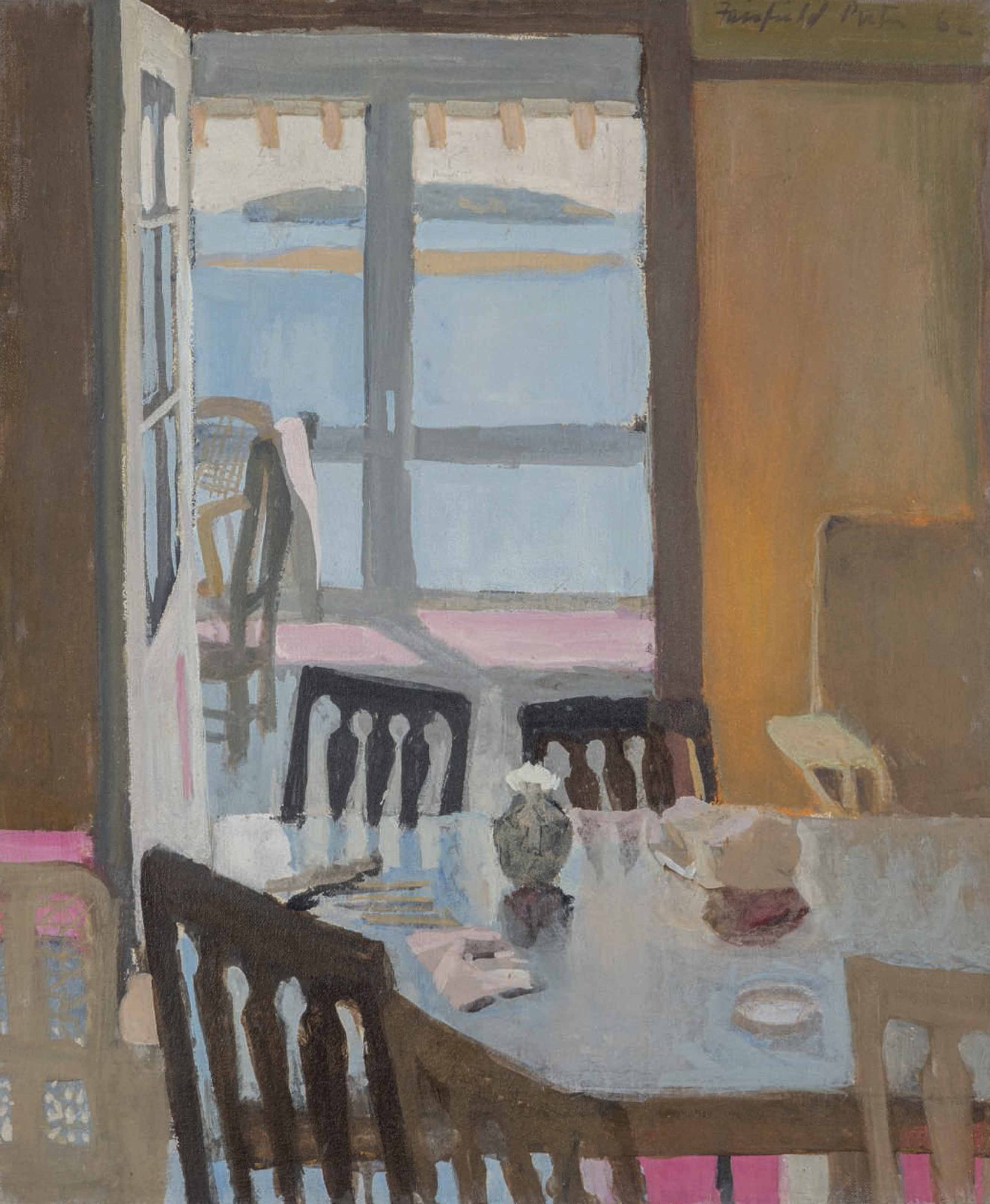 Fairfield Porter 1907 1975 The Porch Door 20th Century Paintings Christie S
