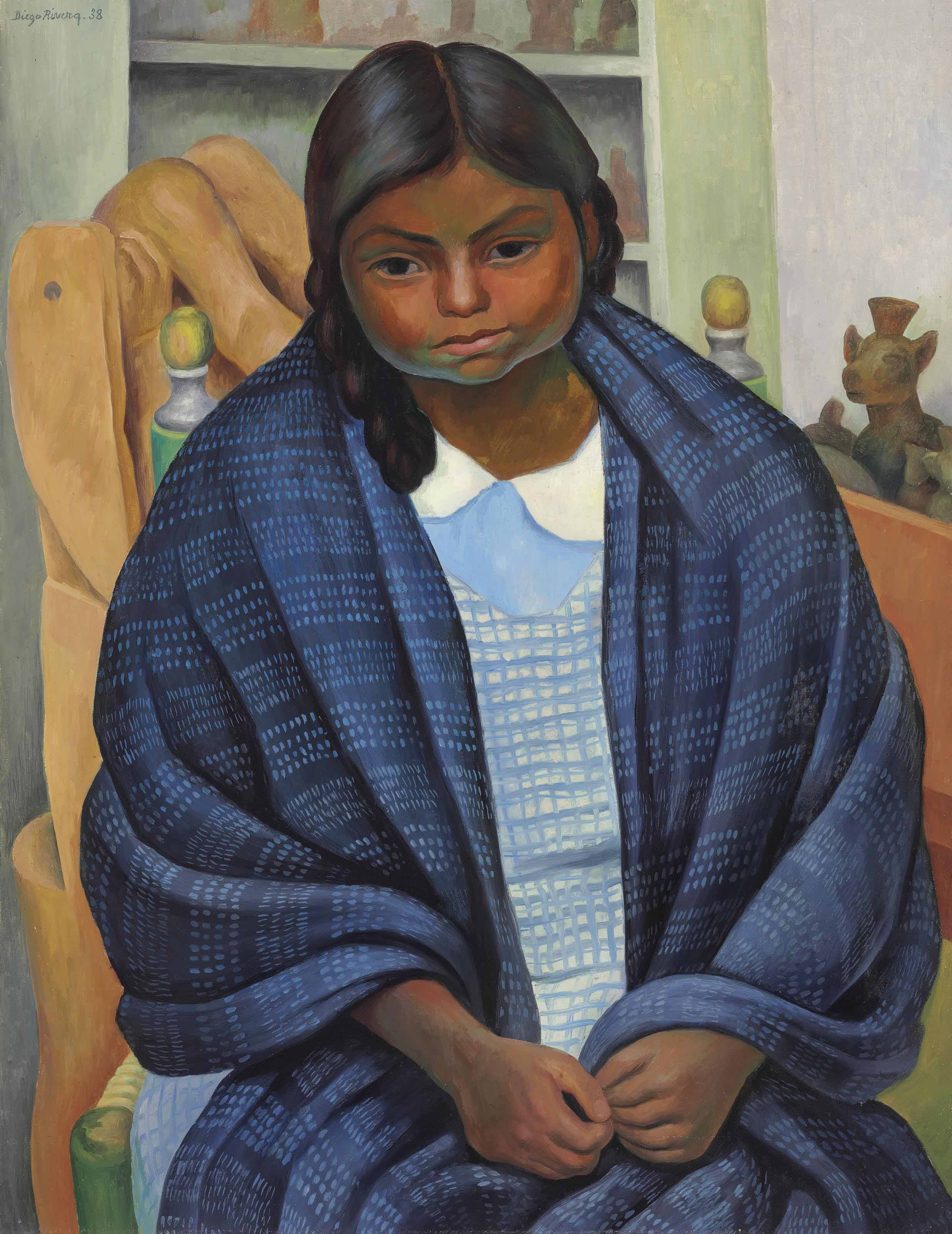 Niña con rebozo