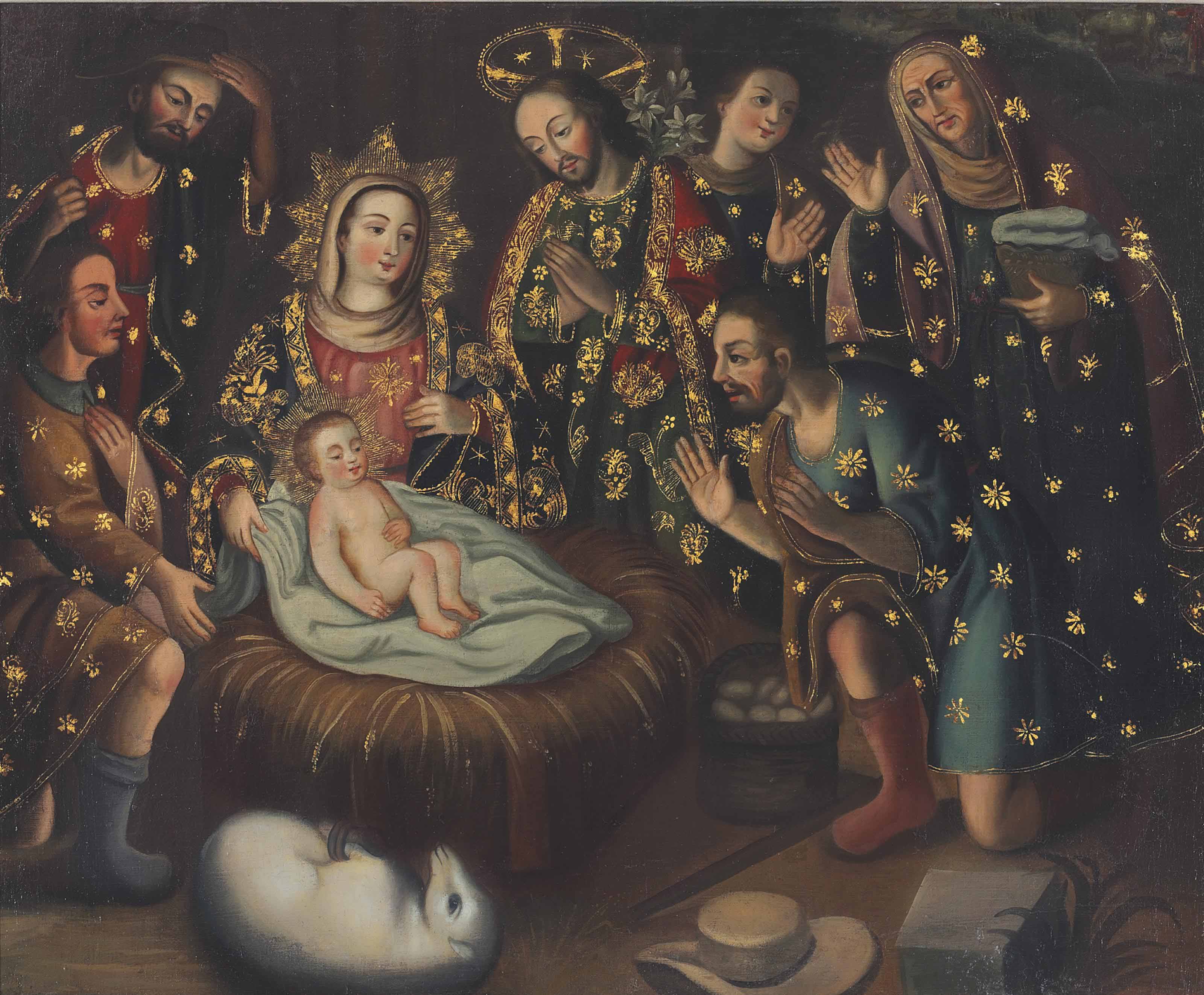Attributed to Gaspar Miguel de Berrio (School of Potosí, 1706-1762)
