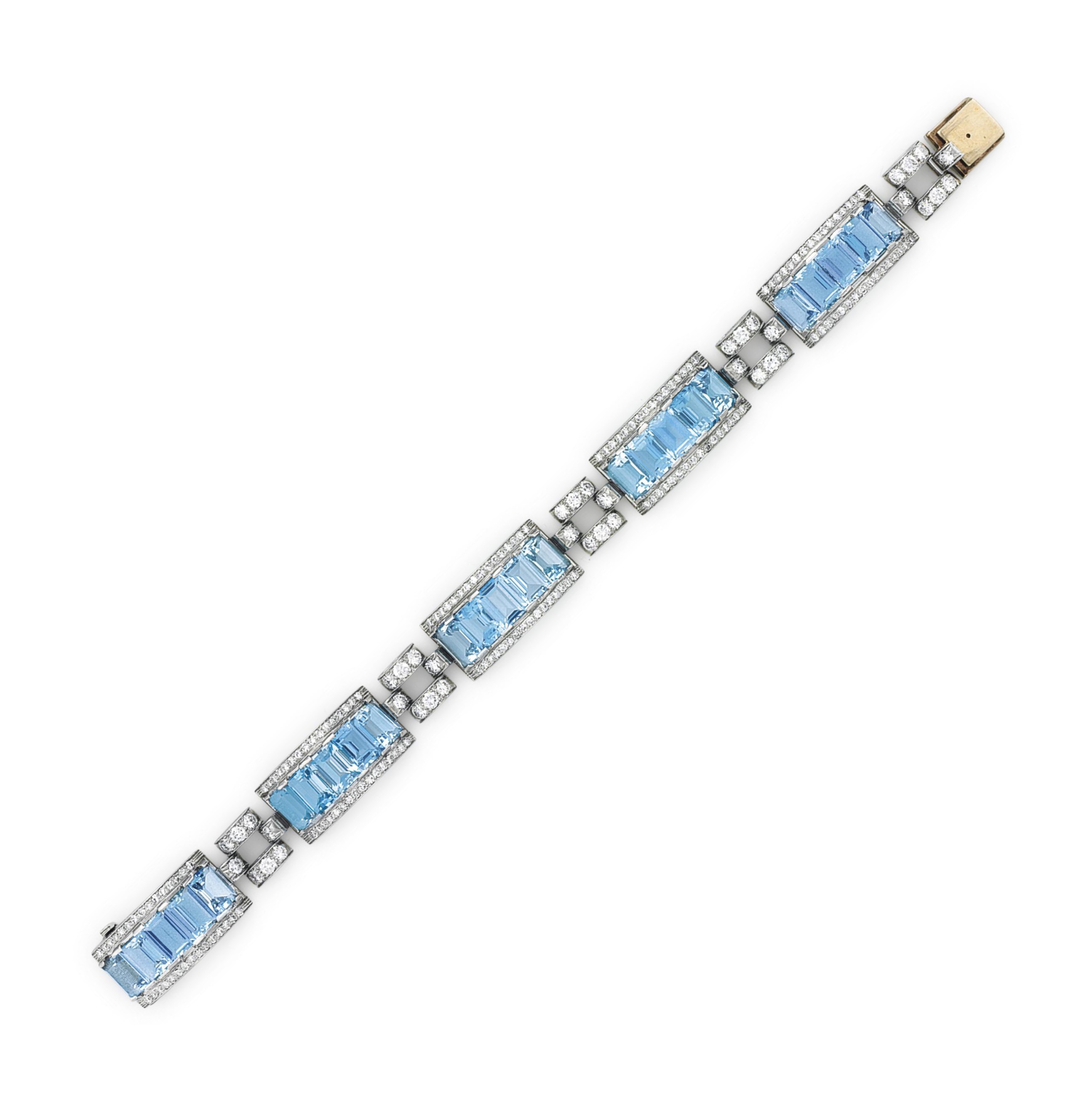 Tiffany aquamarine hotsell bracelet