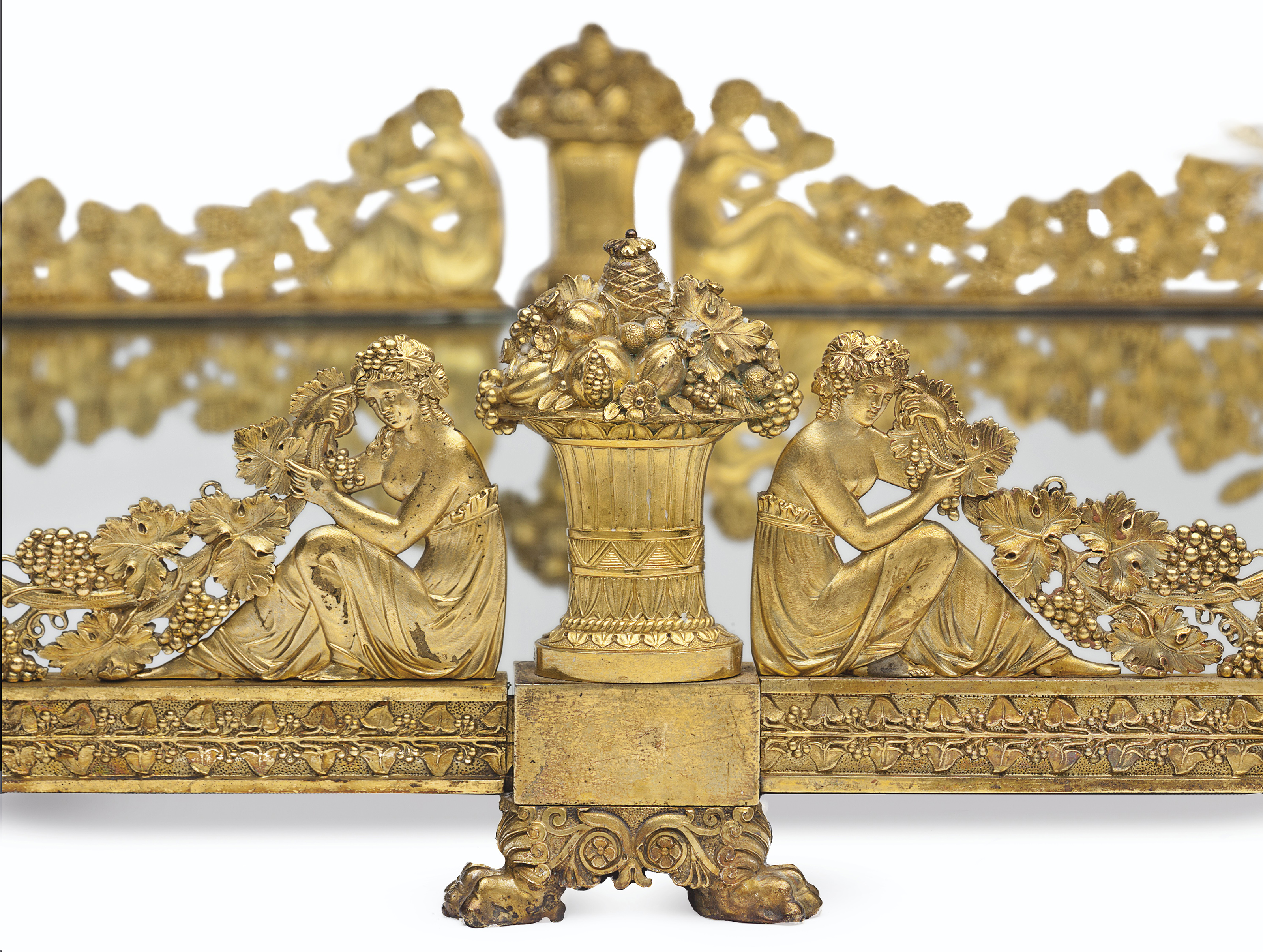 A Massive French Ormolu Surtout De Table