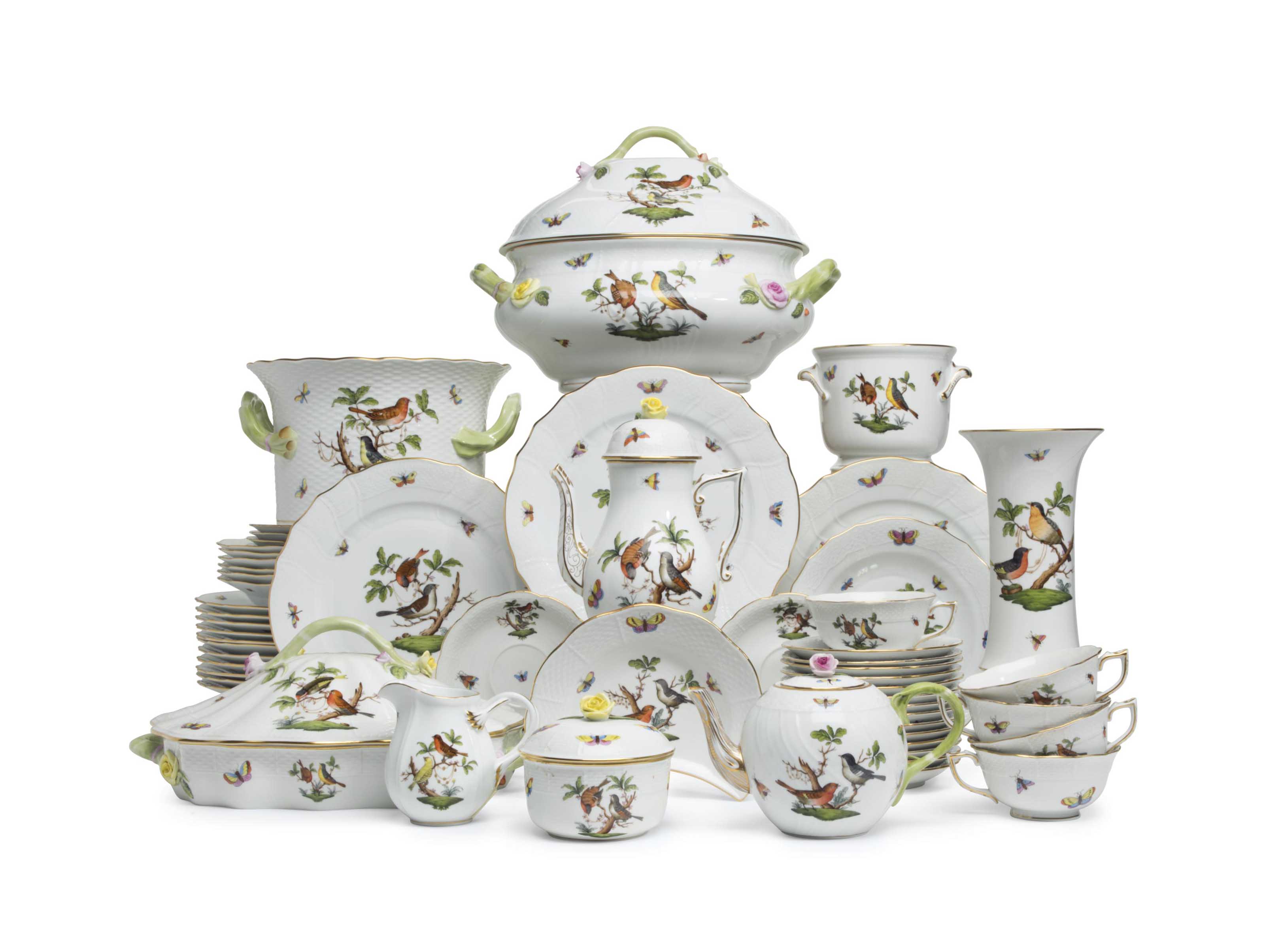 a-herend-porcelain-rothschild-birds-pattern-part-dinner-service
