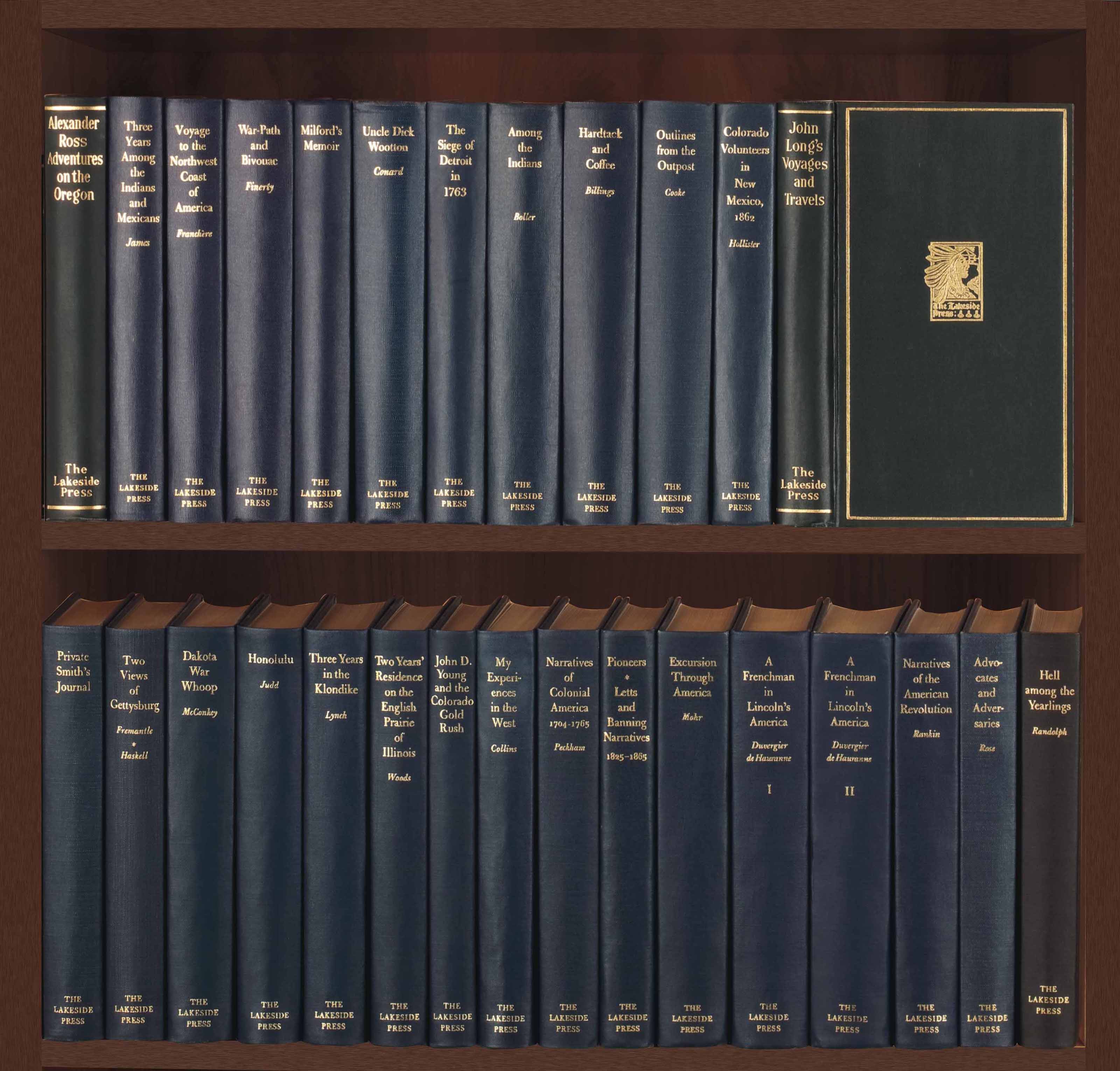 [LAKESIDE CLASSICS]. A collection of 28 titles published in R.R