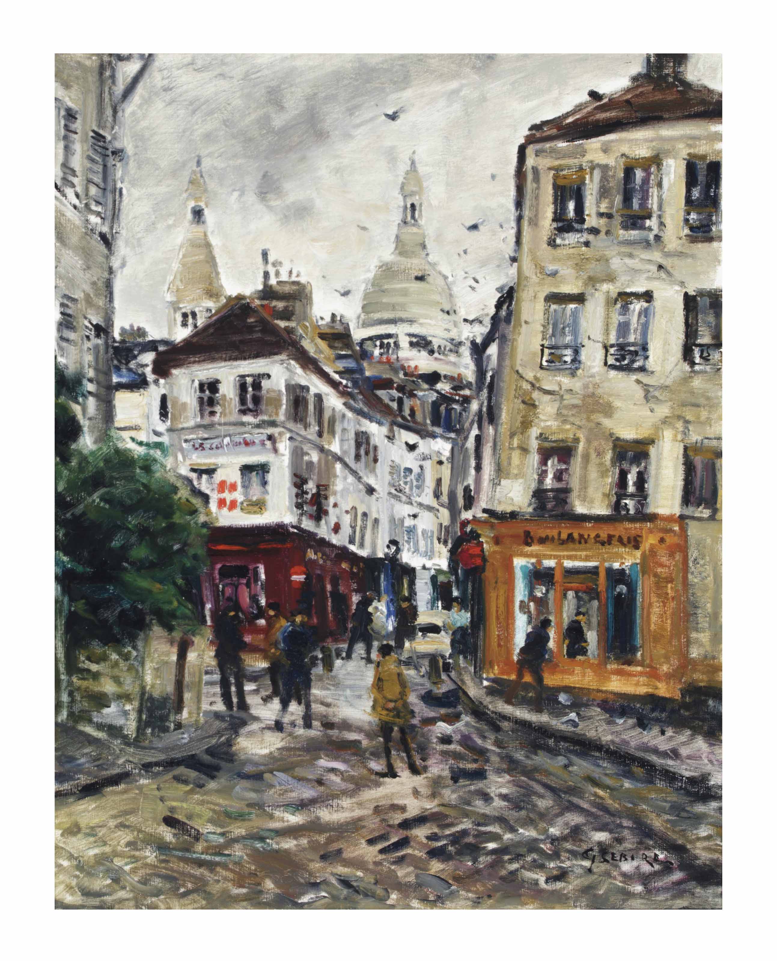 Gaston Sébire (French, 19202001) , Montmartre Christie's