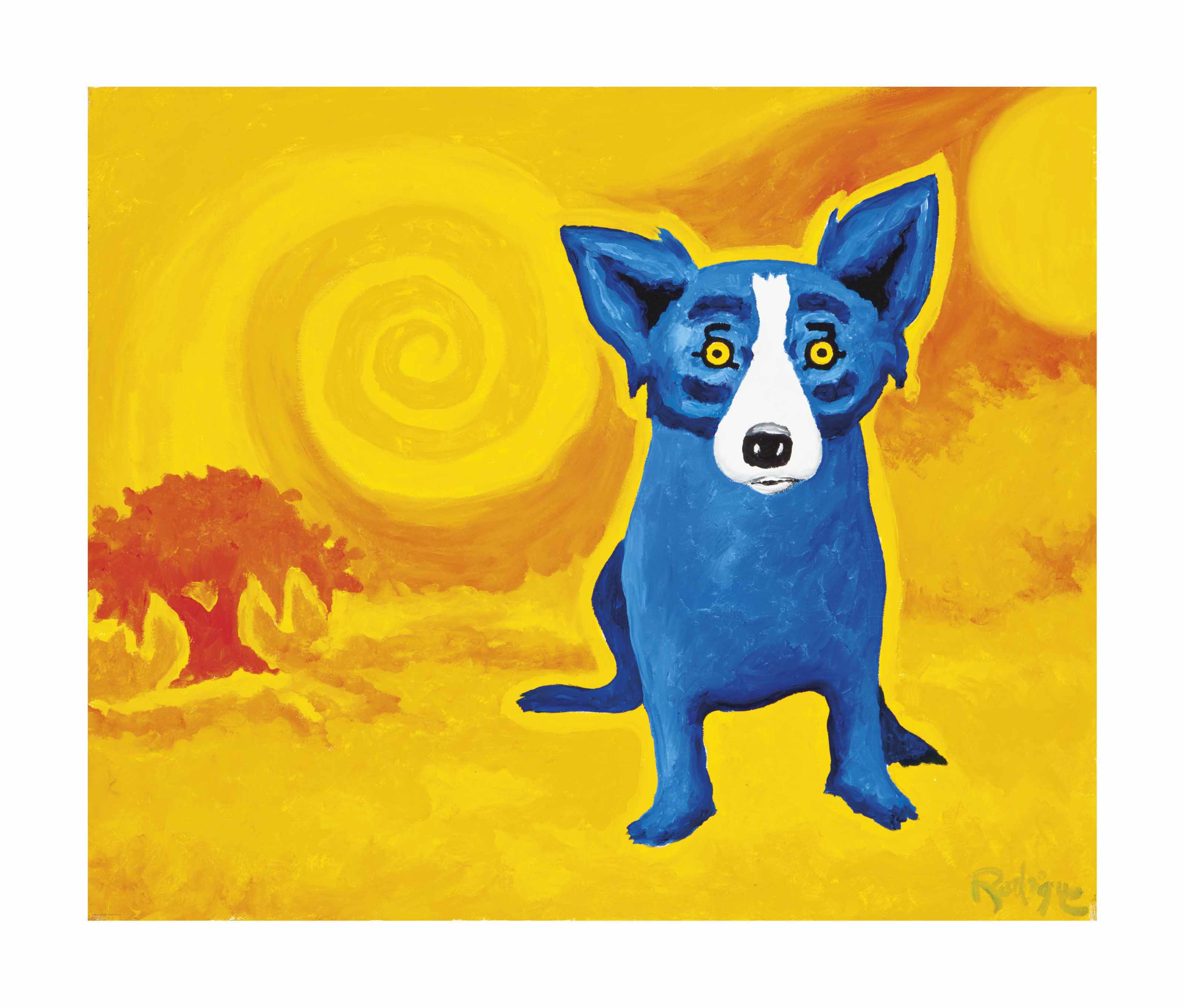 george rodrigue paintings for sale