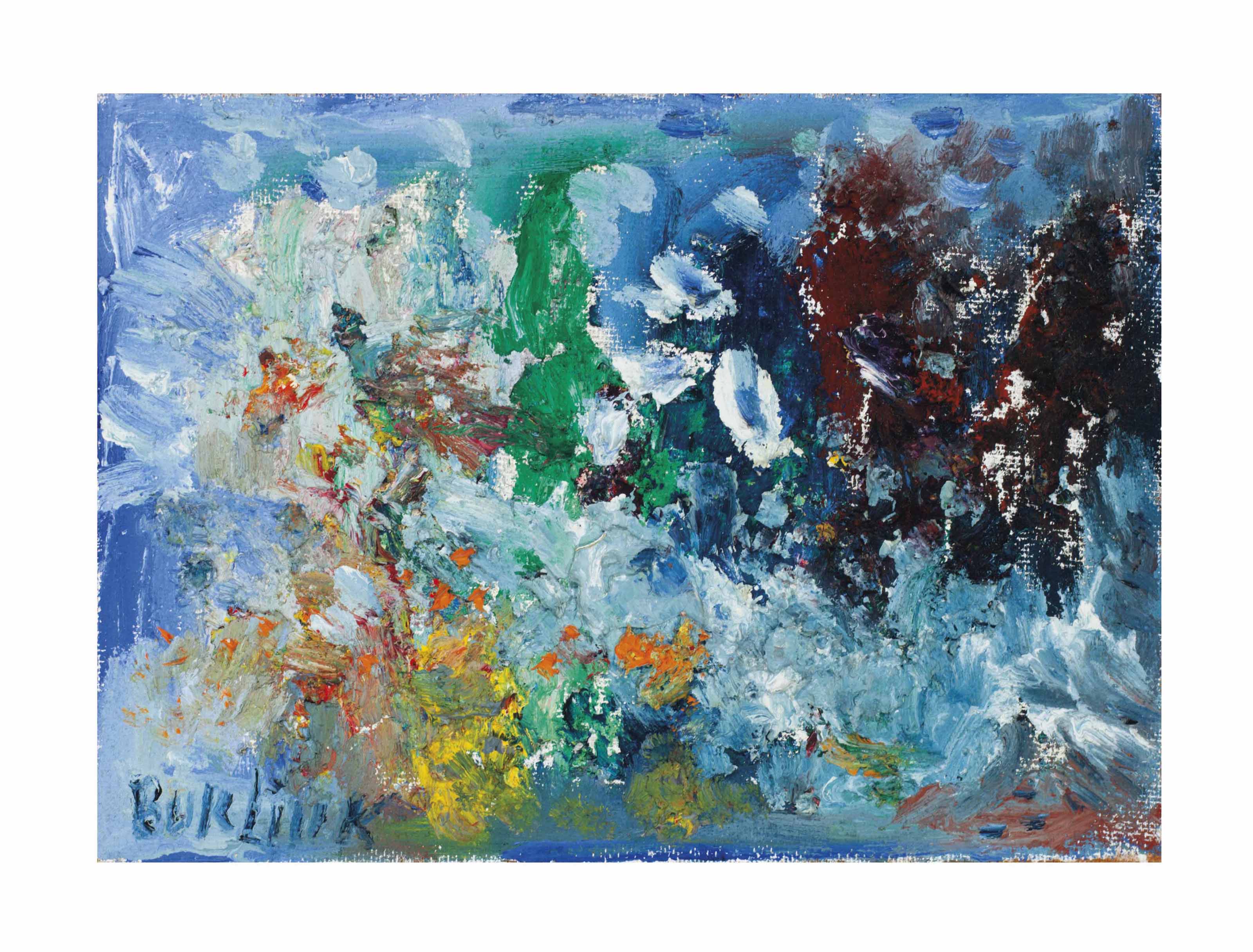 David Burliuk American Ukrainian 1882 1967 Abstract Colors