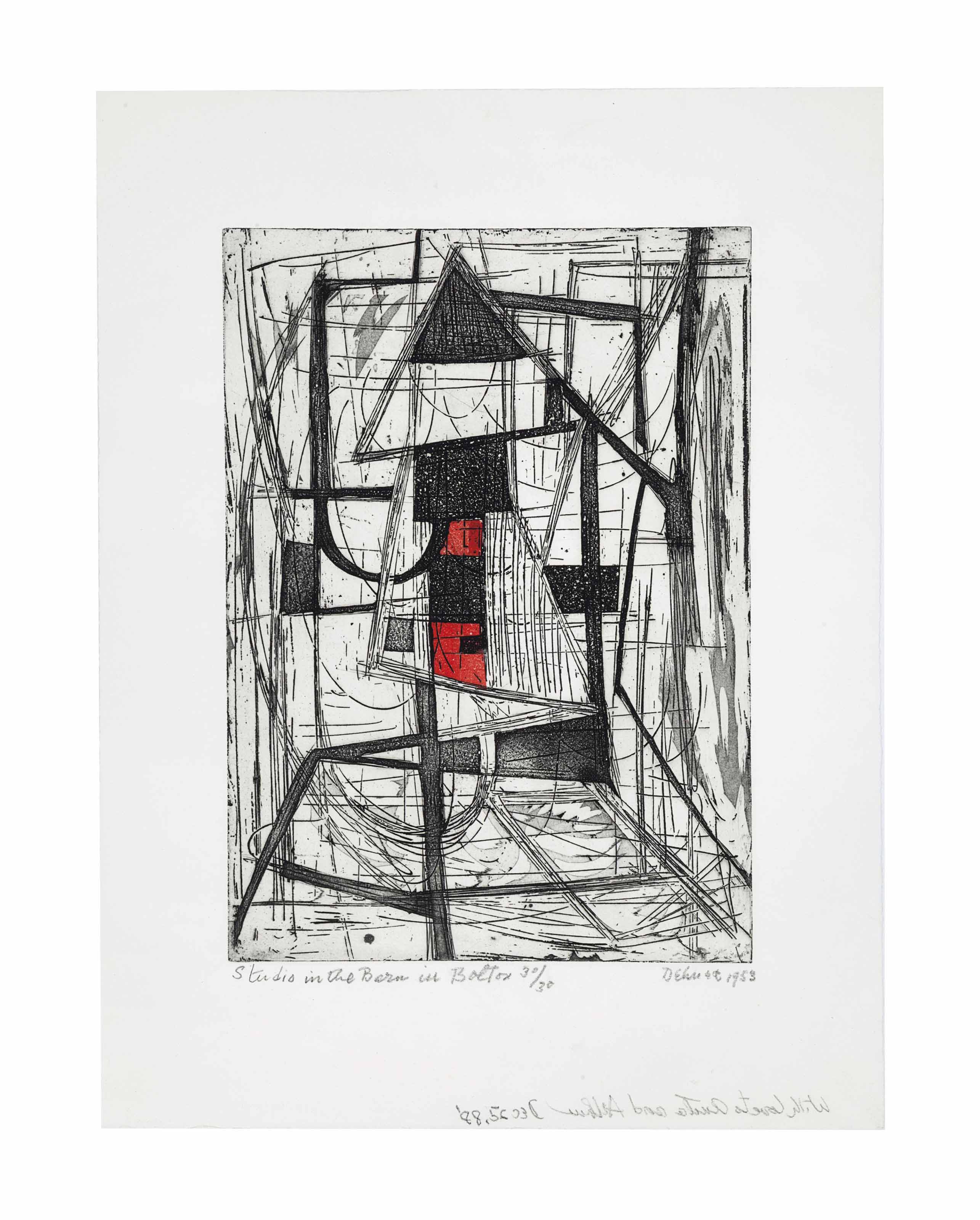 Dorothy Dehner American 1901 1994 Studio In The Barn In