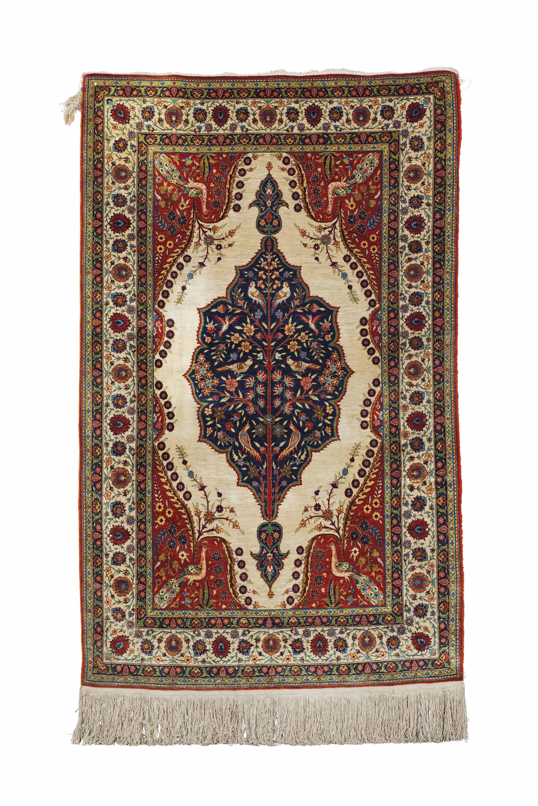 A SILK HEREKE RUG