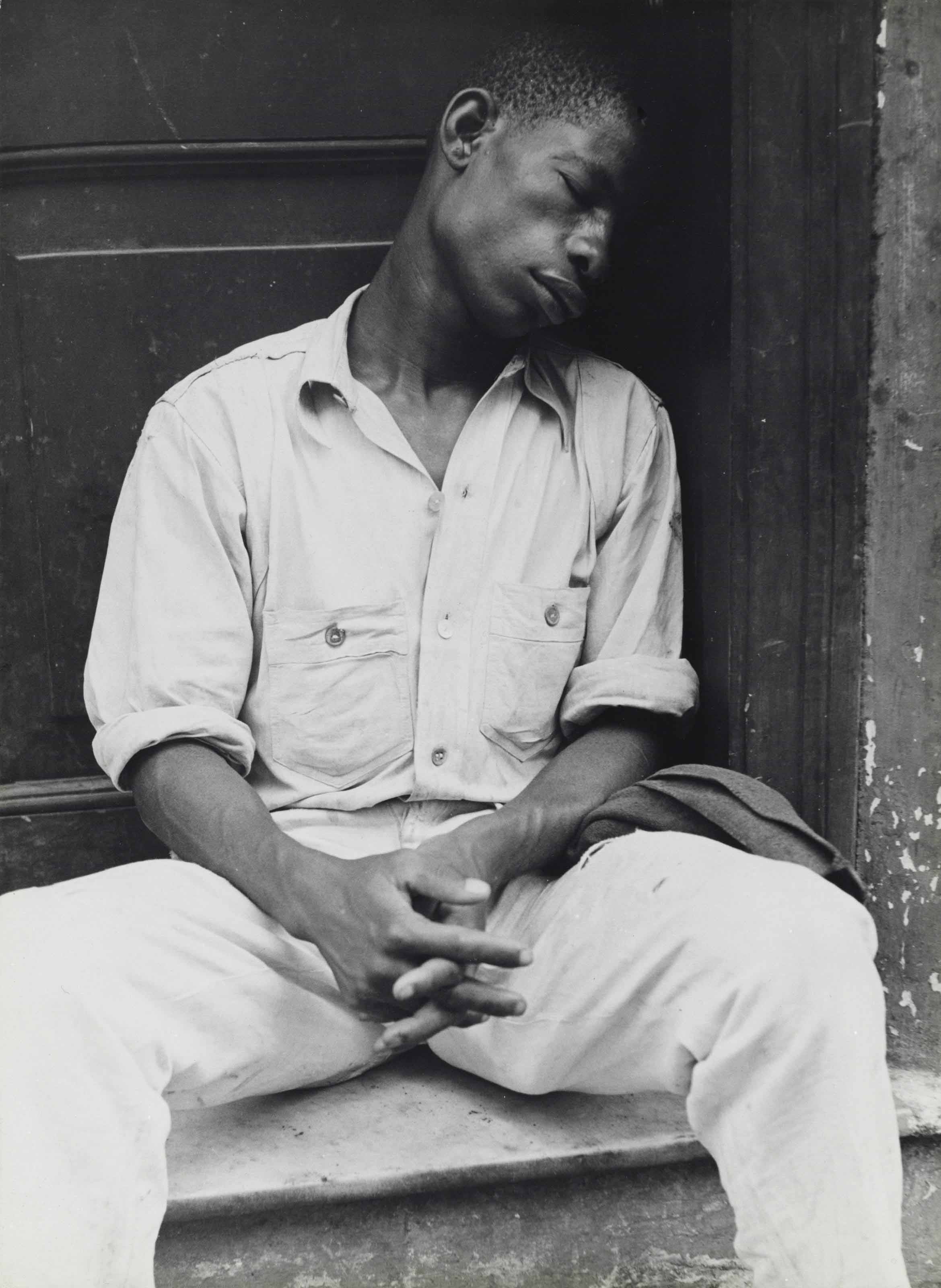 Walker Evans (19031975) , Untitled (Man asleep on stoop), Havana, Cuba, 1933 Christie's