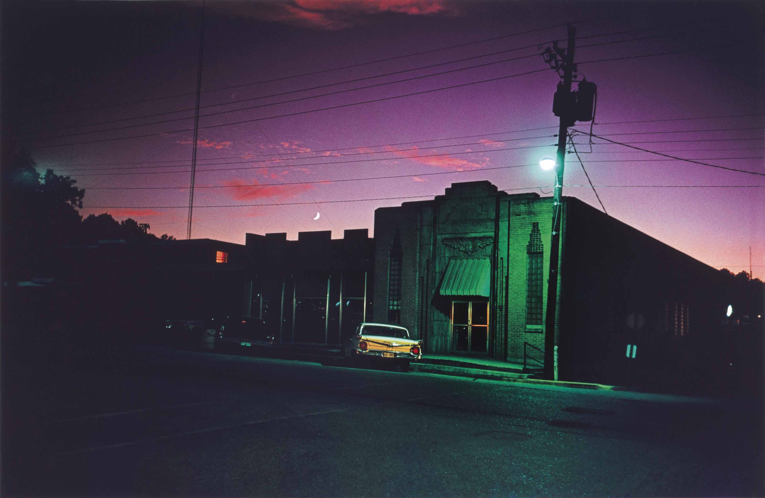 William Eggleston (B. 1939) , Untitled (Downtown Morton, Mississippi