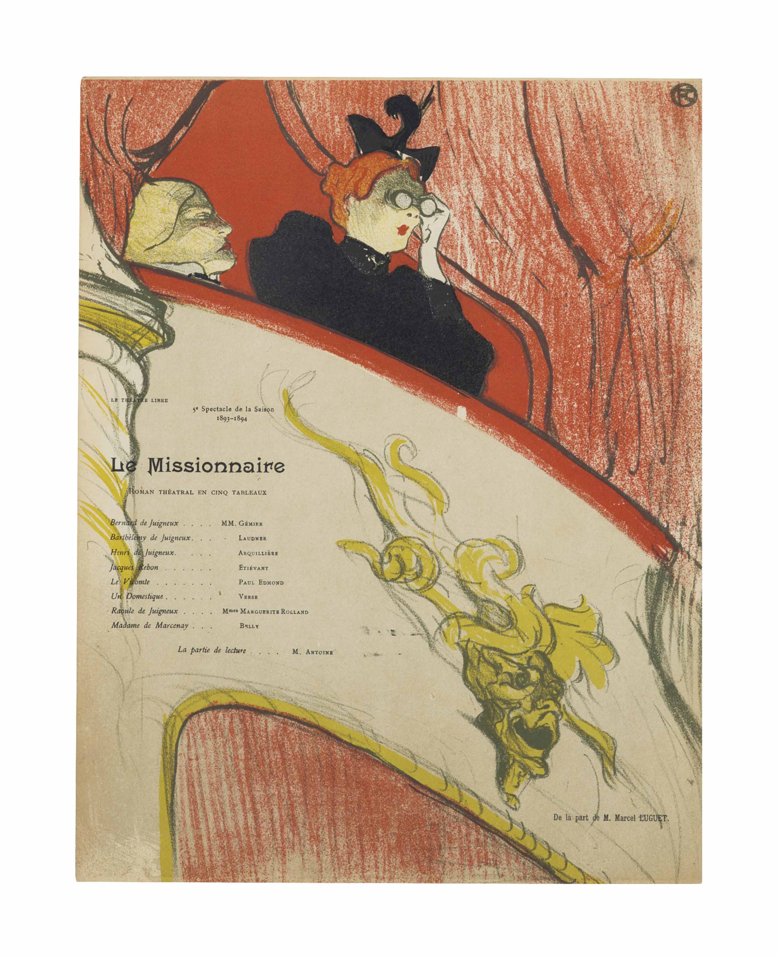 H・T・Lautrec、L'Artisan Moderne、希少画集画、状態良好 L'Artisan Moderne | The Art Institute of Chicago